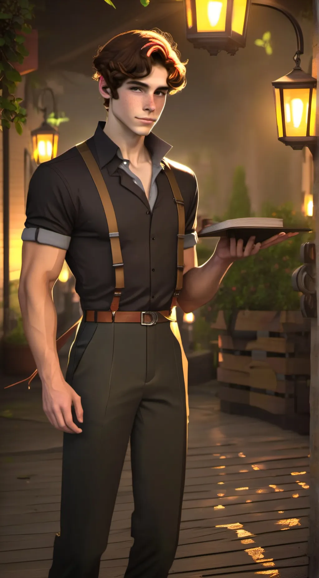 ai character: Benjamin  background