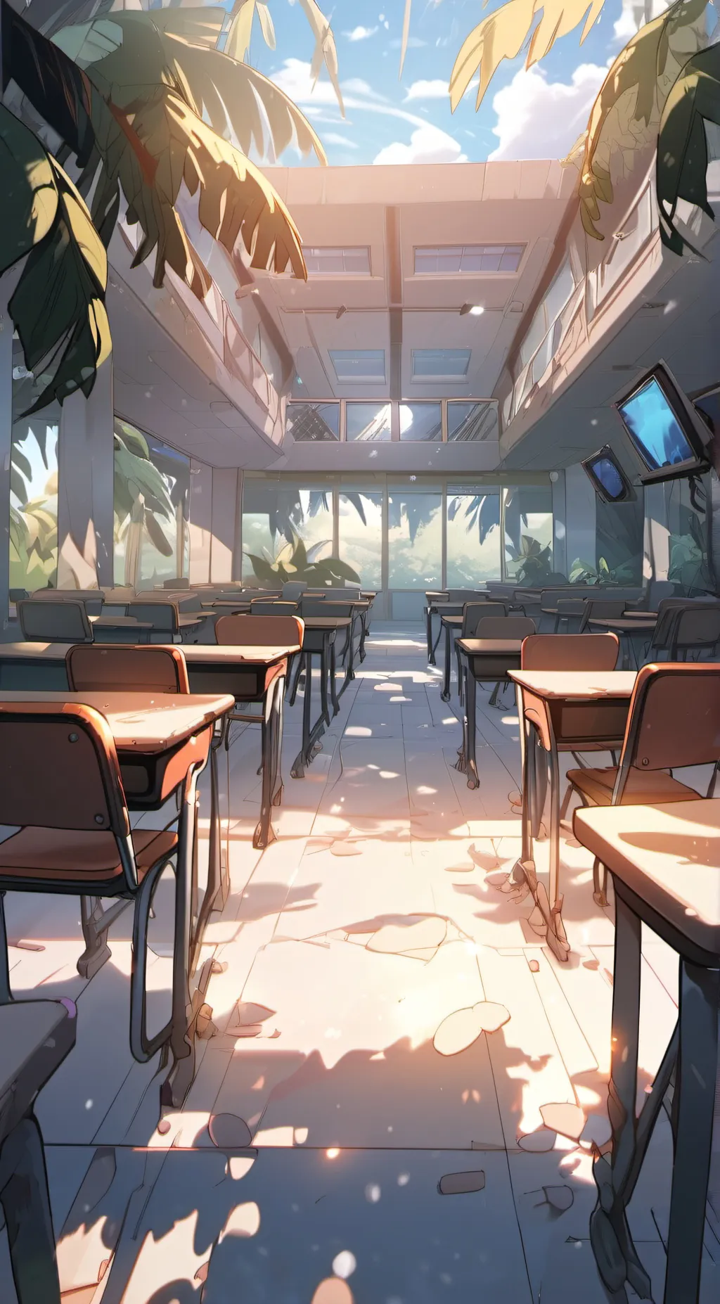 ai character: Pokemon School! background