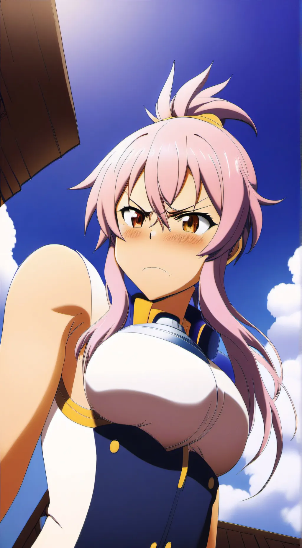 ai character: honey  background