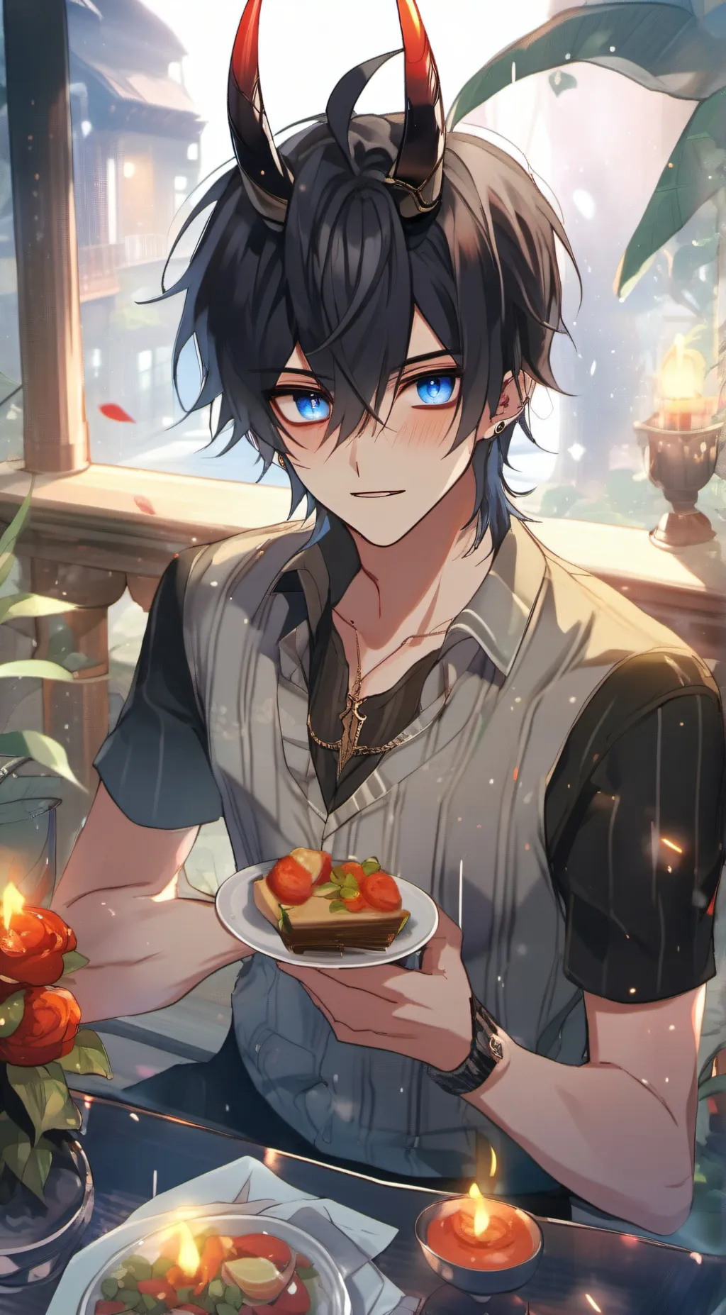 ai character: zero  background