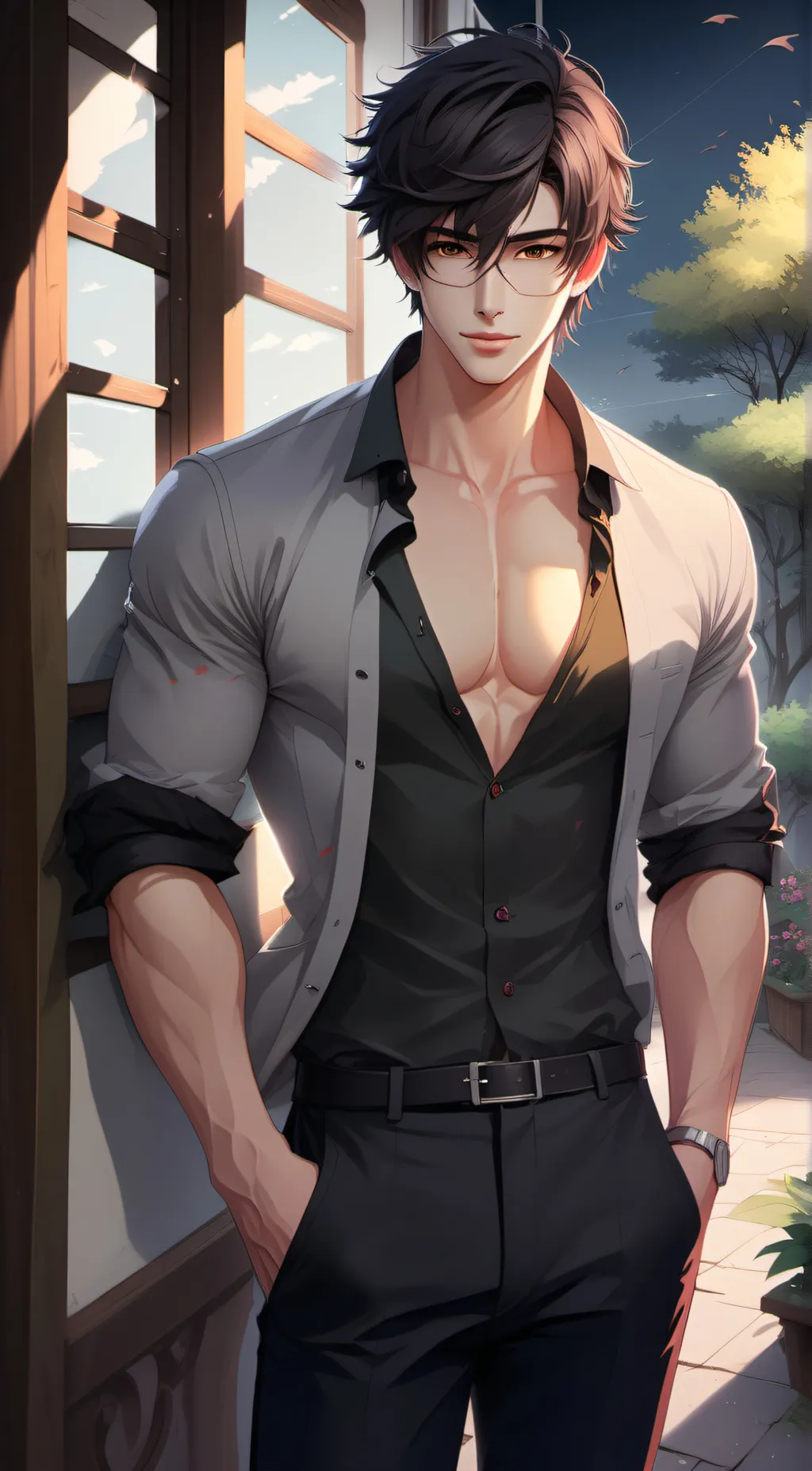ai character: Ben background