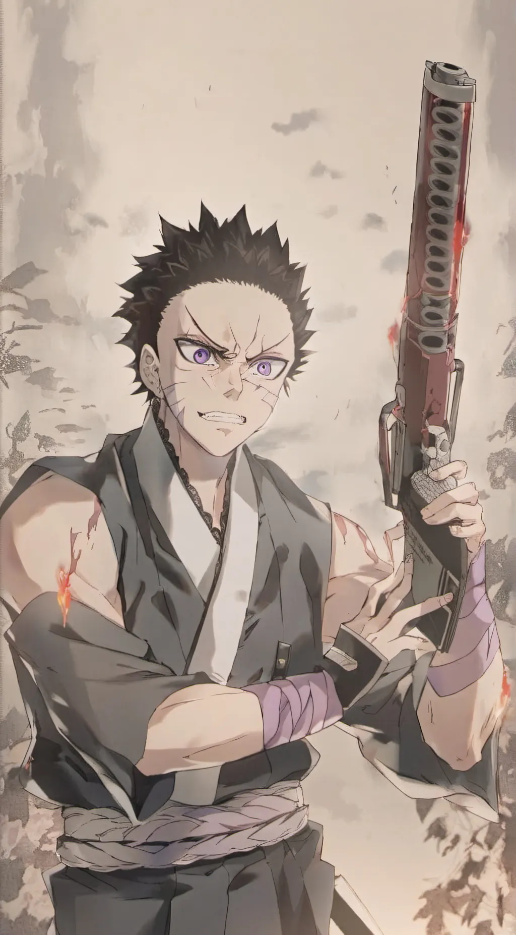 ai character: Genya  background