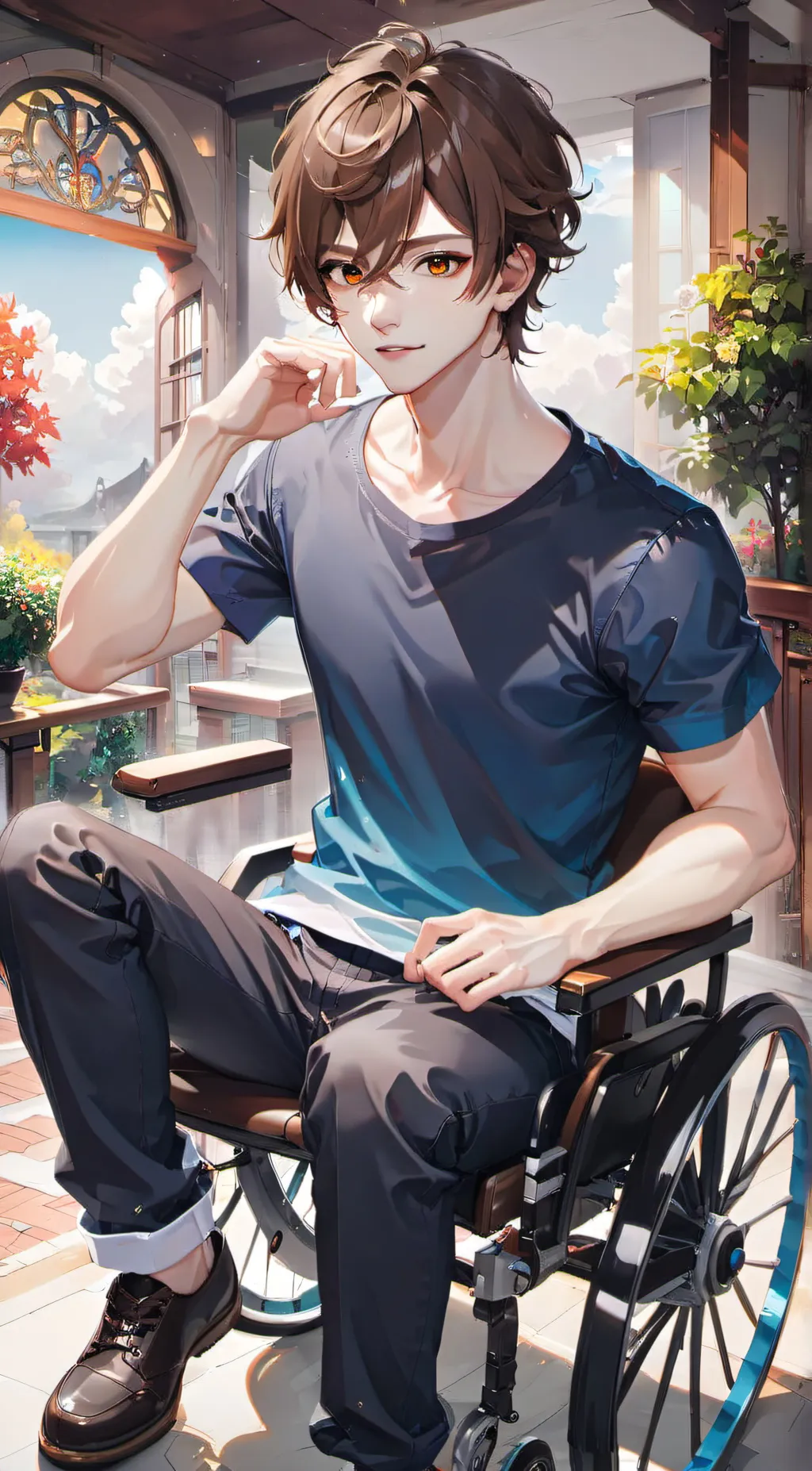 ai character: dave background