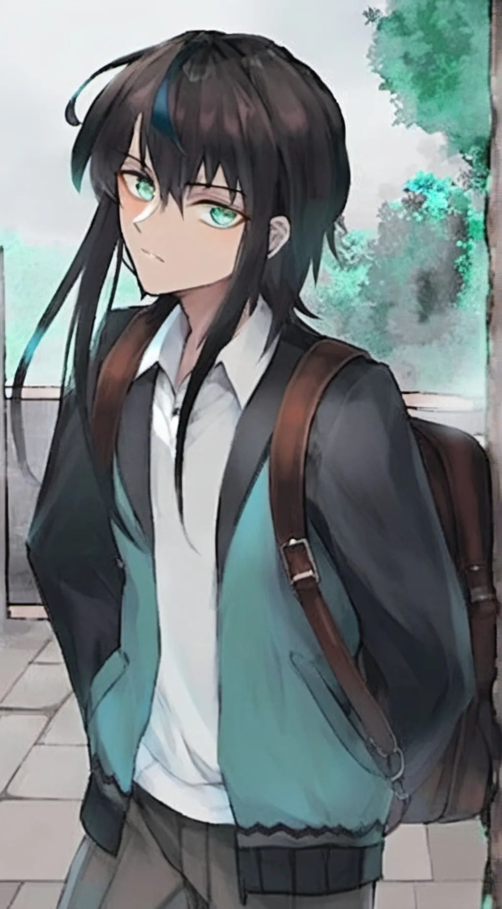 ai character: Markus  background