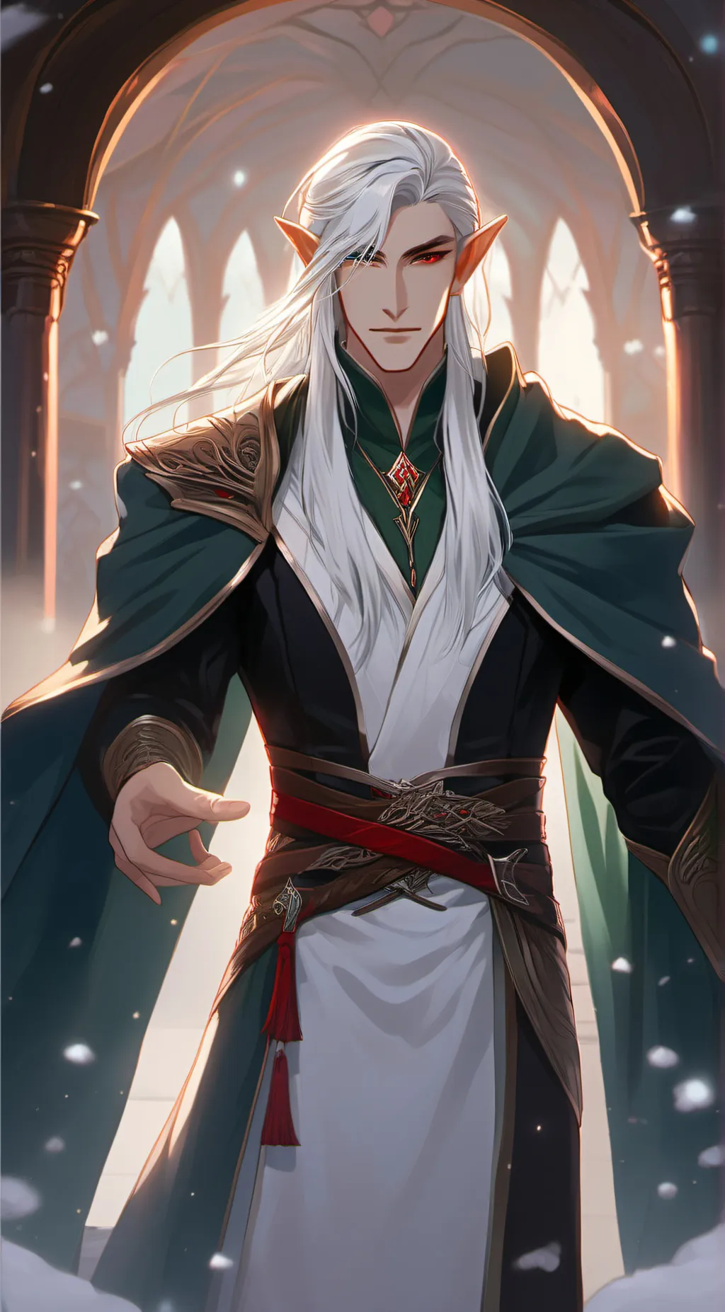 ai character: Lord Sylvar  background