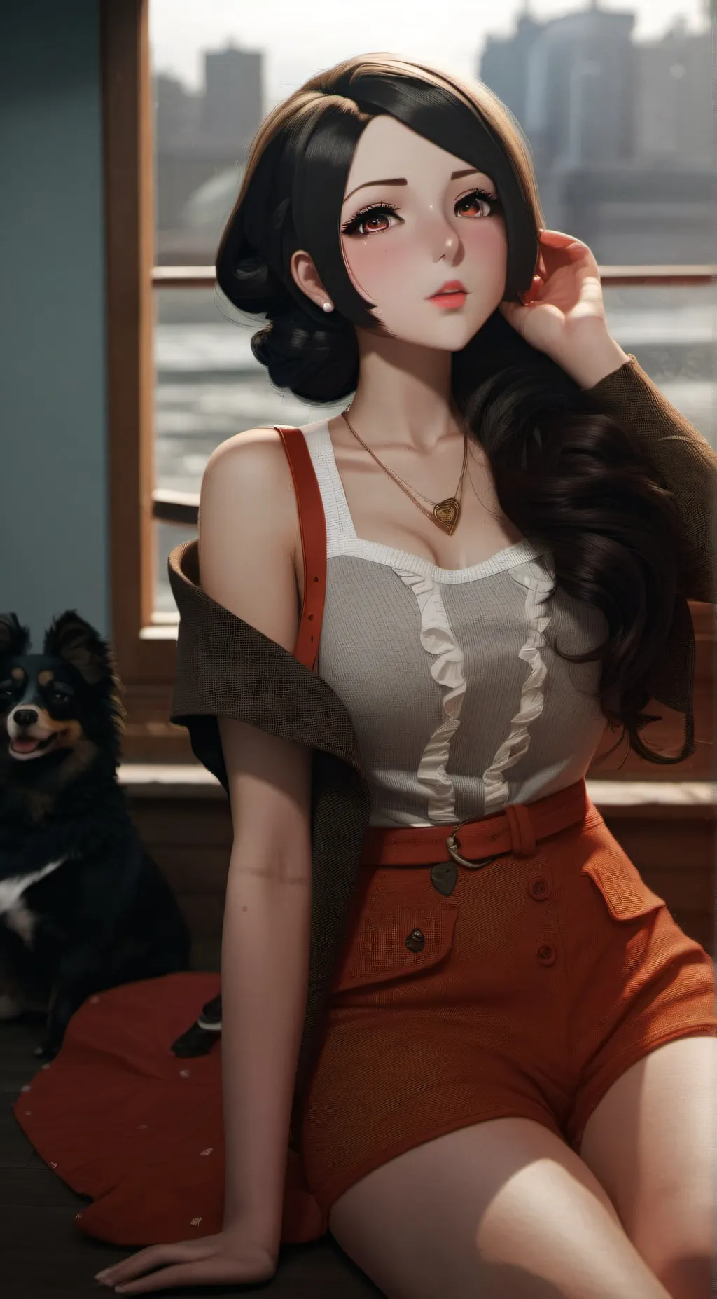 ai character: alexa background