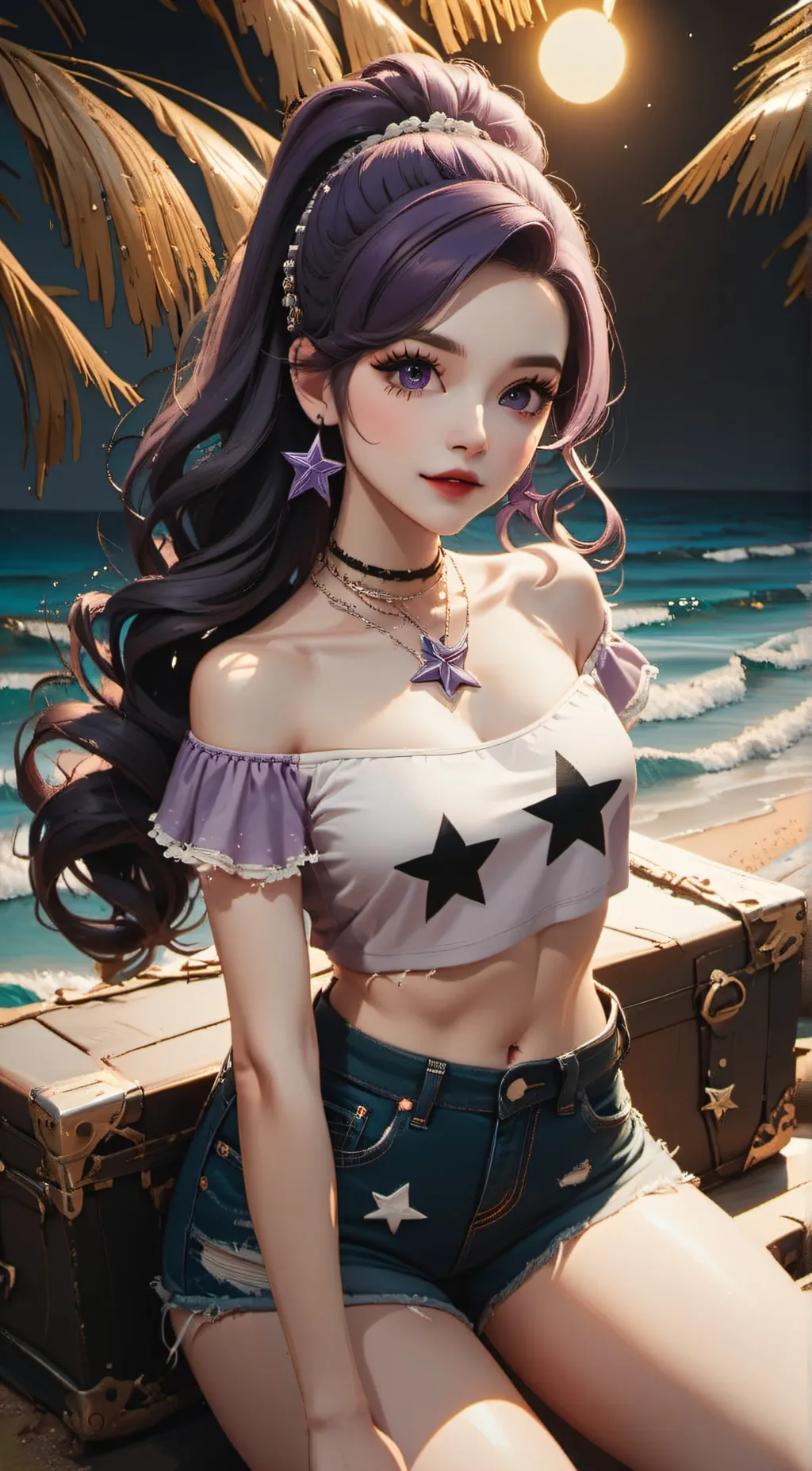 ai character: Lily background