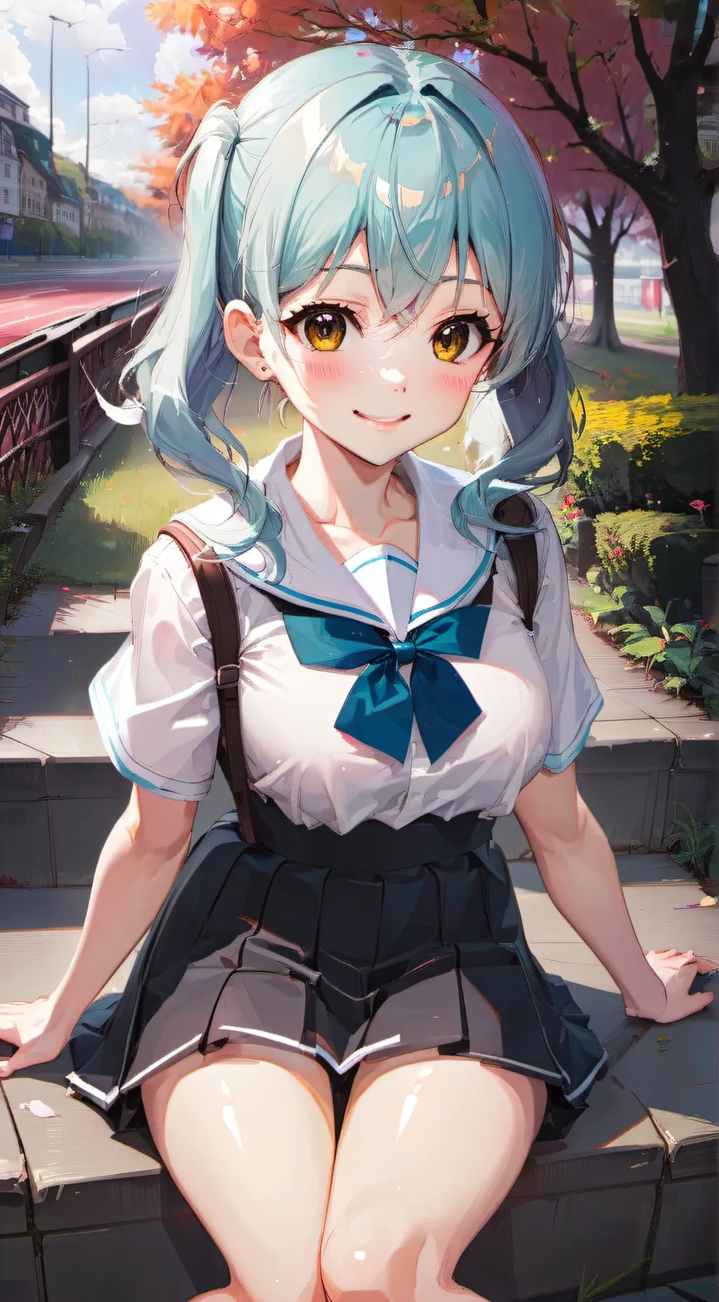 ai character: Rose background