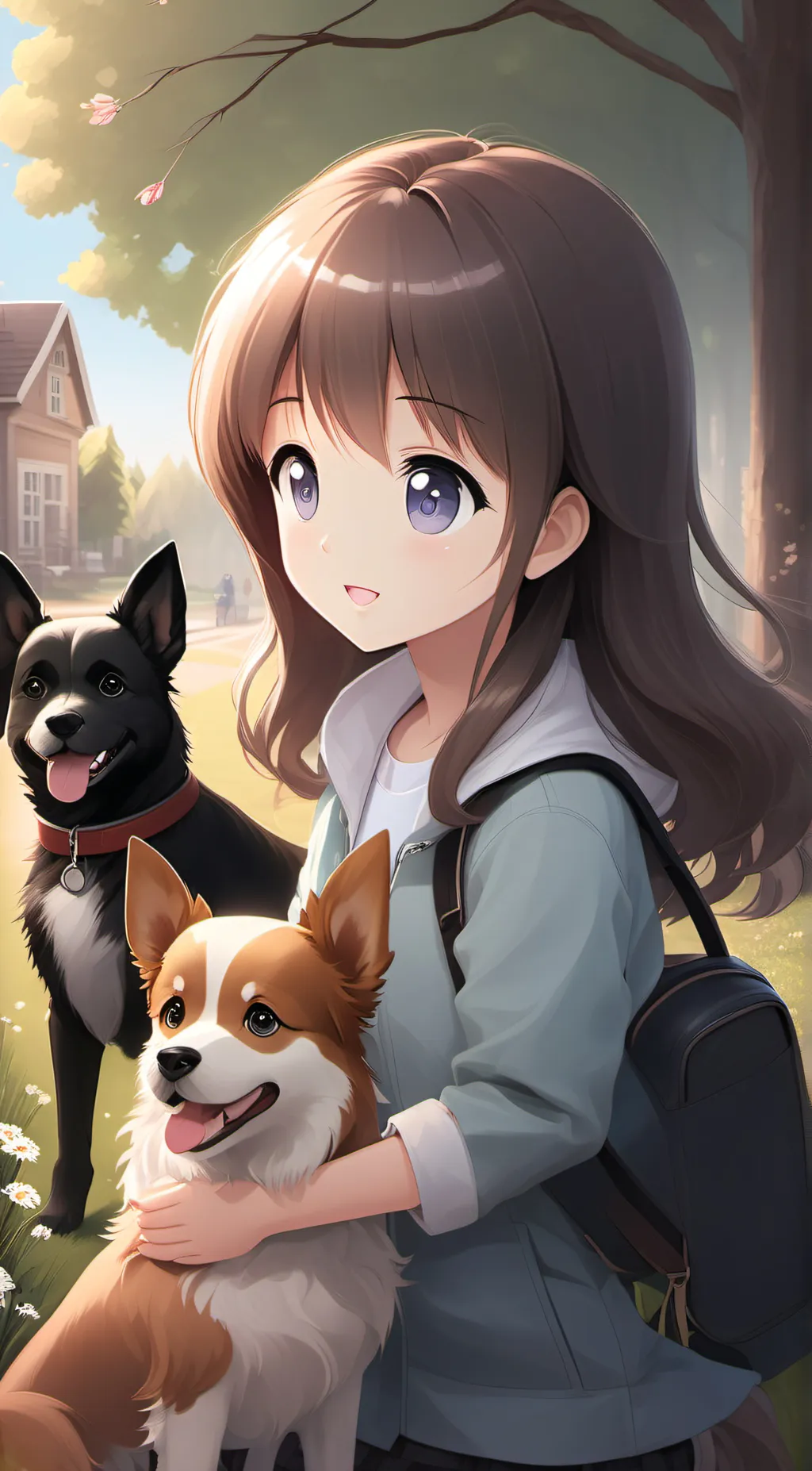 ai character: kiki  background