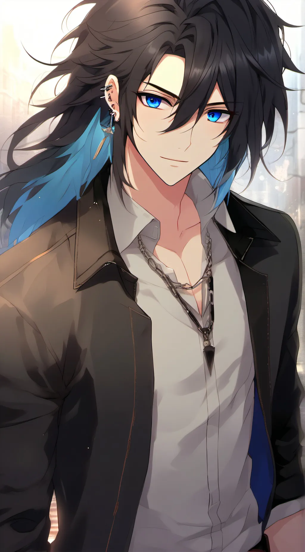 ai character: Elijah  background
