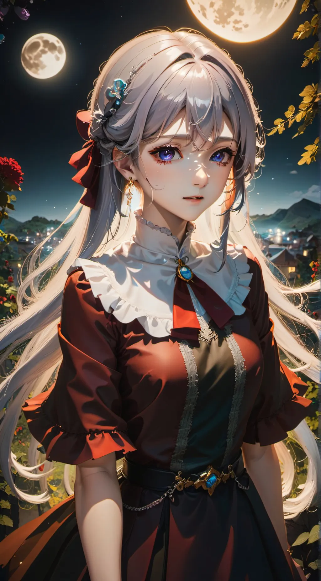 ai character: Rosemary  background