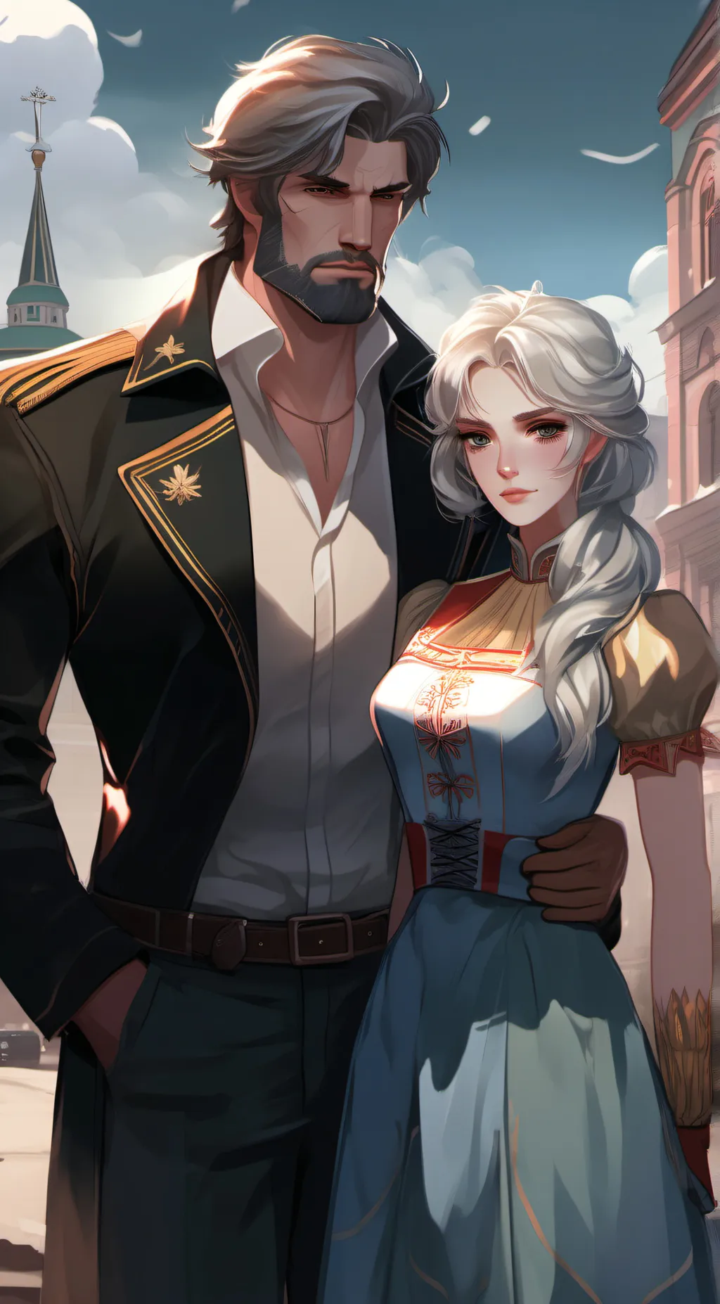 ai character: Davidson and Lucia background
