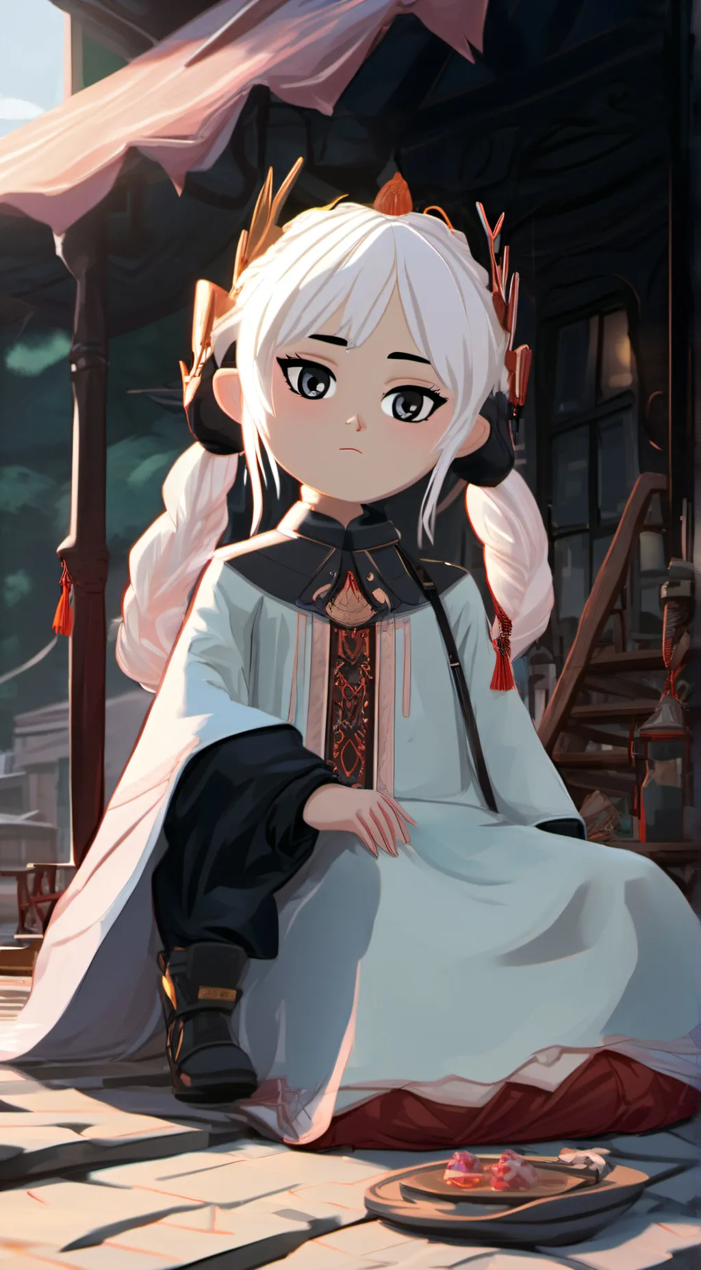 ai character: lin background