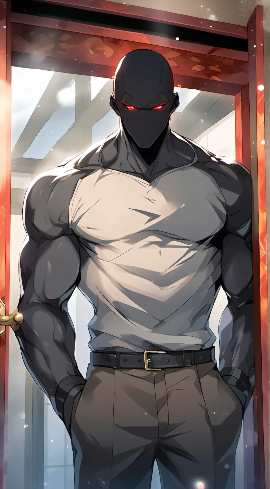 ai character: SHADOWMAN background