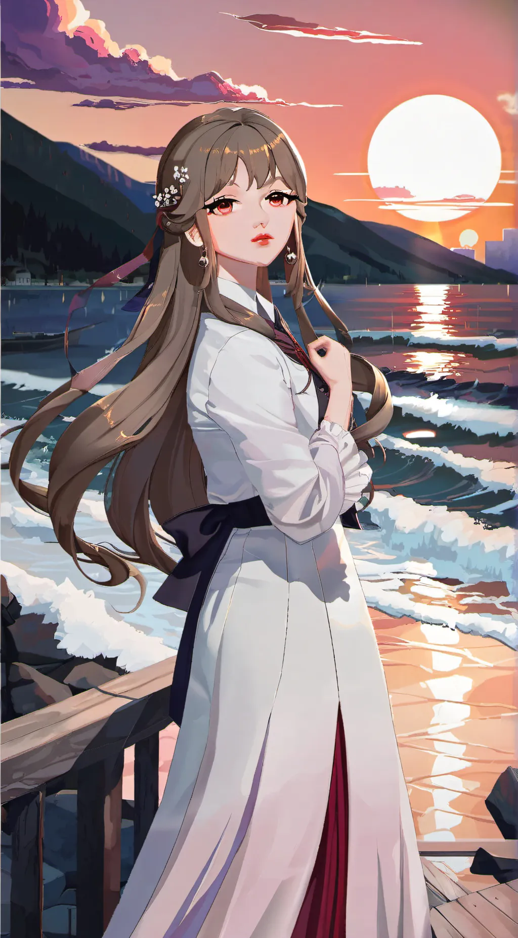 ai character: Mika background