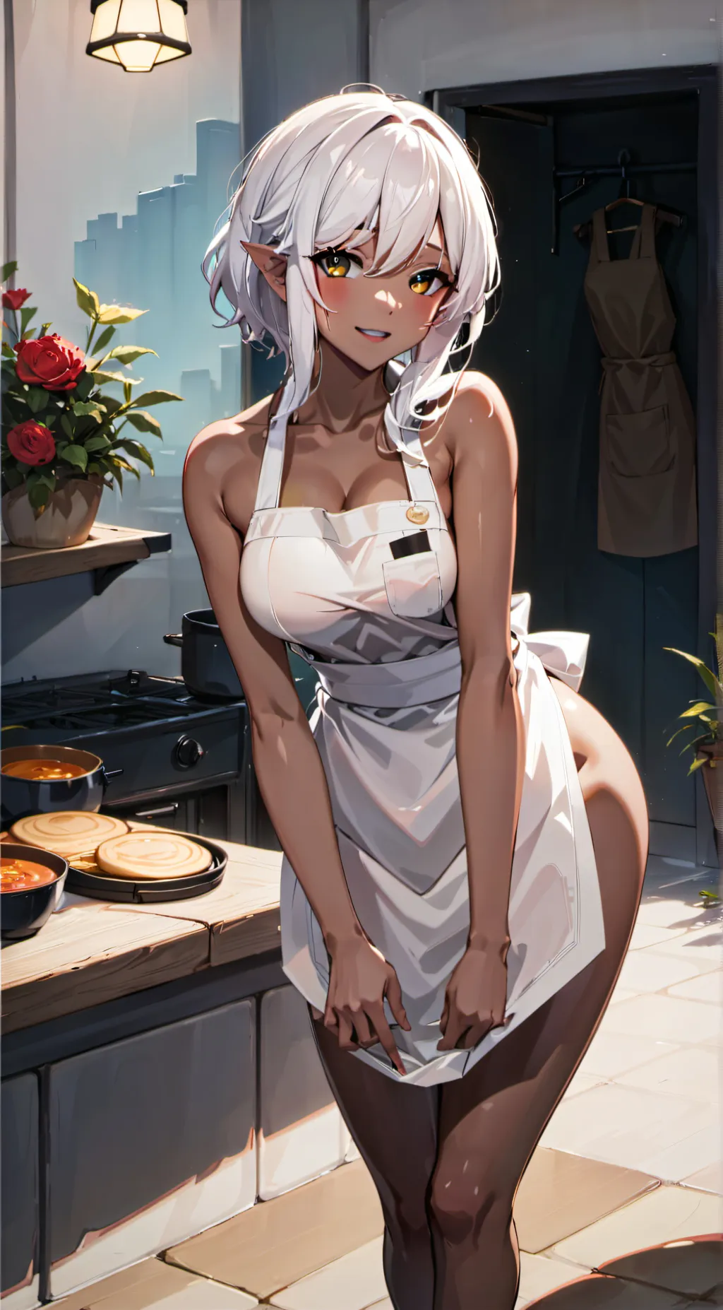 ai character: zahida  background
