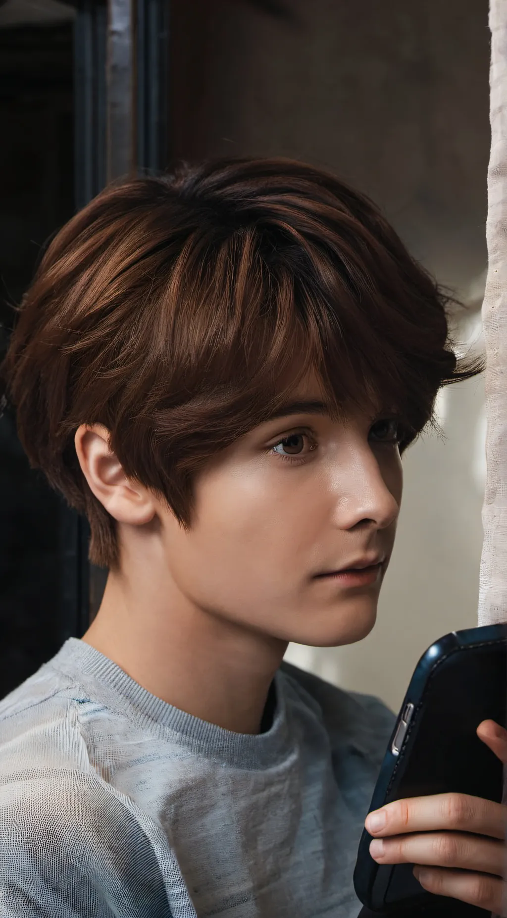 ai character: Cam background