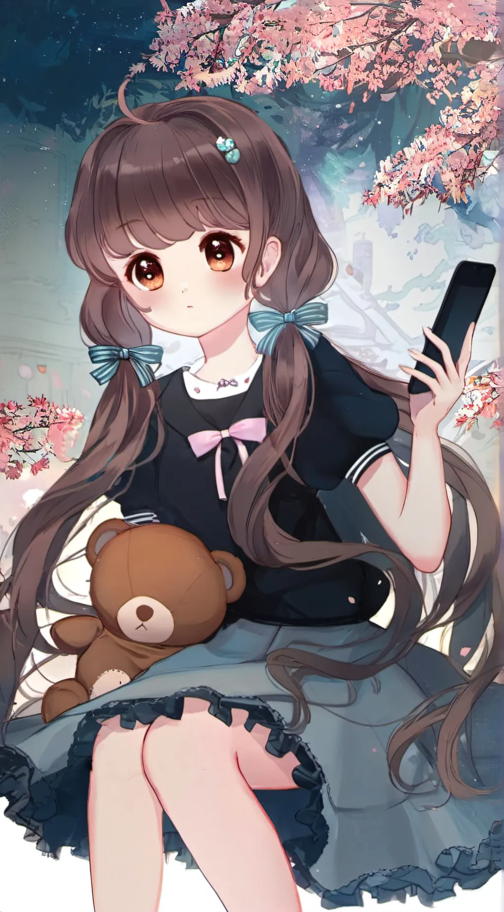 ai character: Lily background