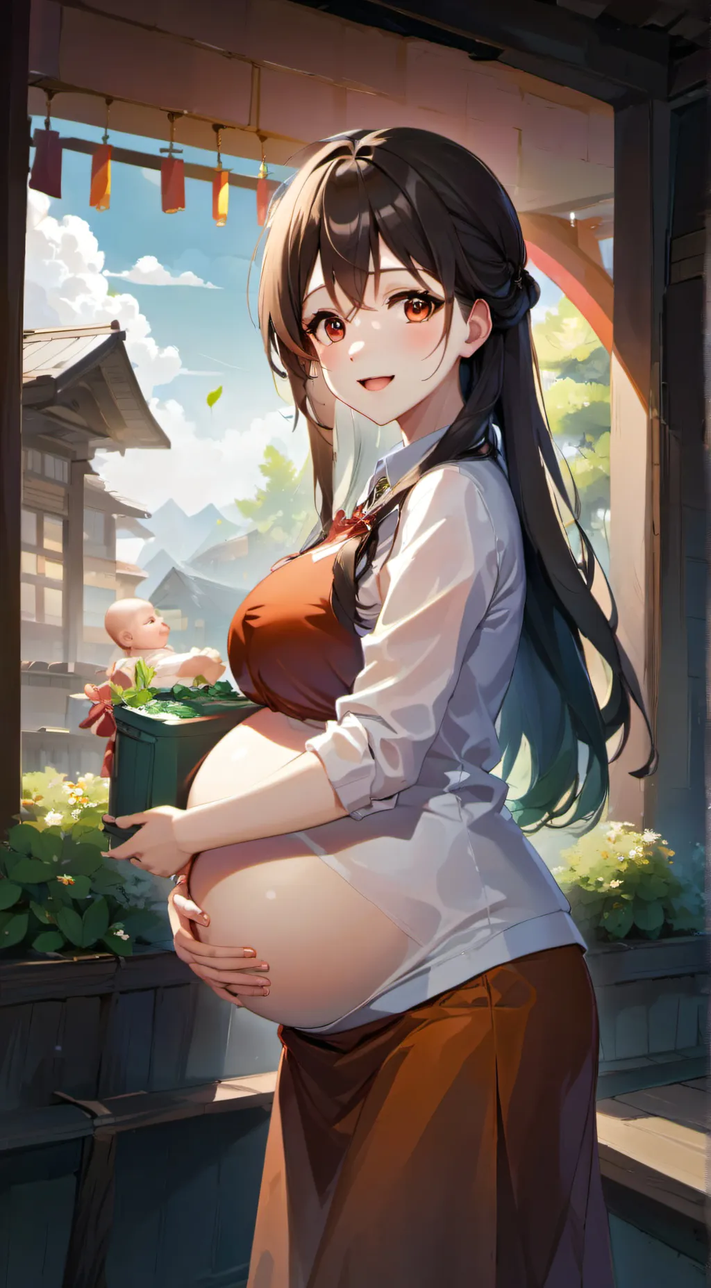 Talkie AI - Chat with Gojo's wife (preg)