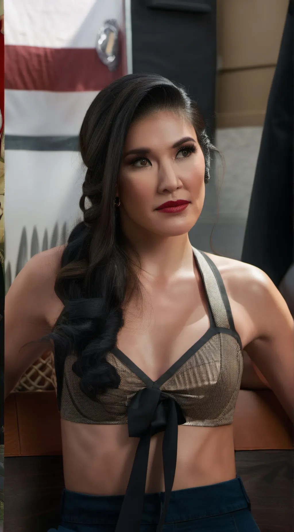 ai character: Kate  background