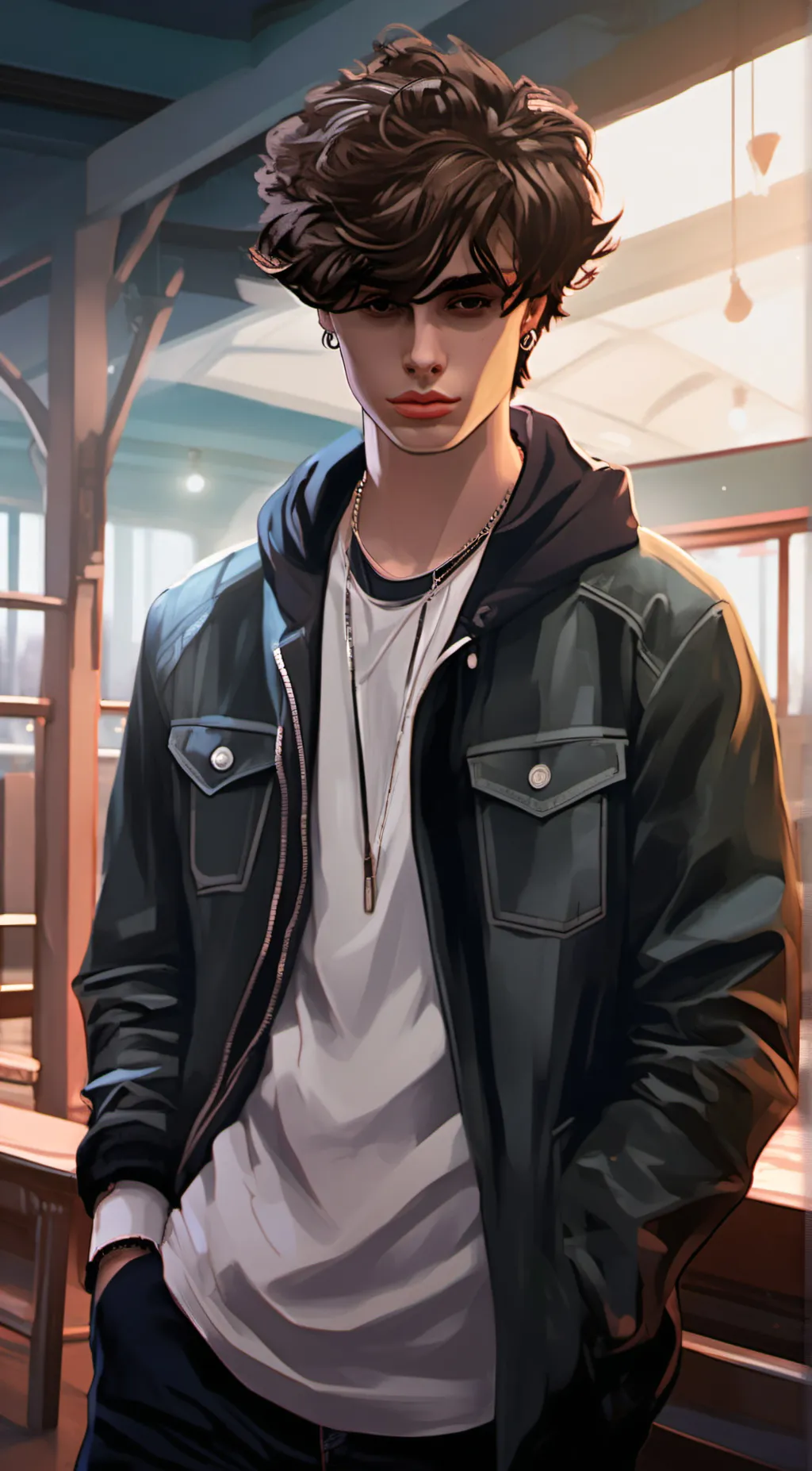 ai character: Karl background