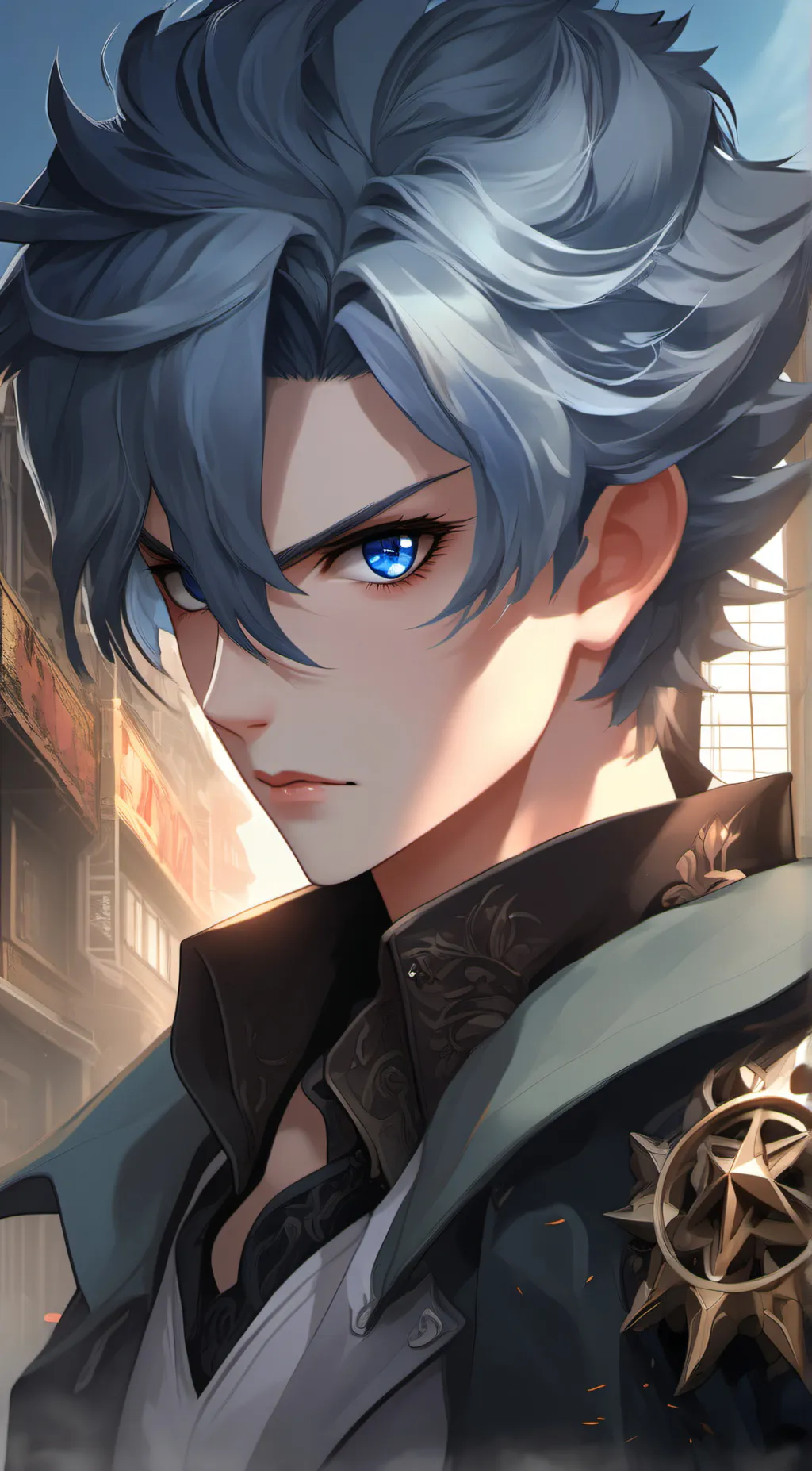 ai character: Cinema. background