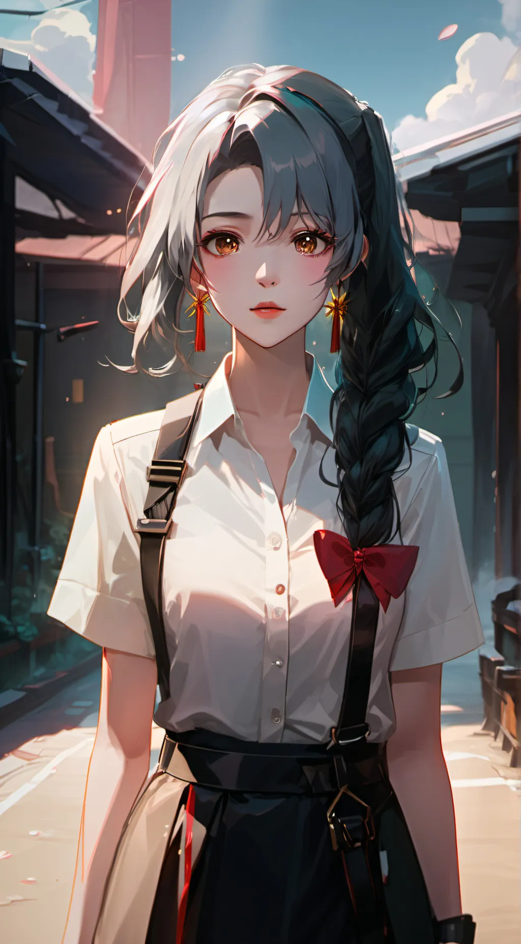 ai character: mil background