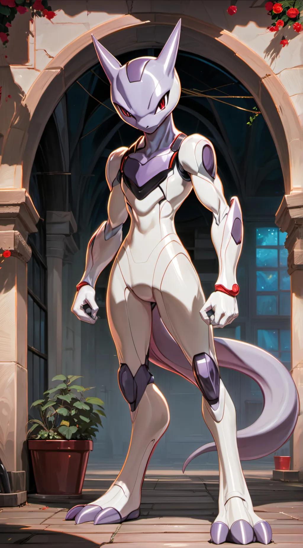 ai character: Mewtwo background