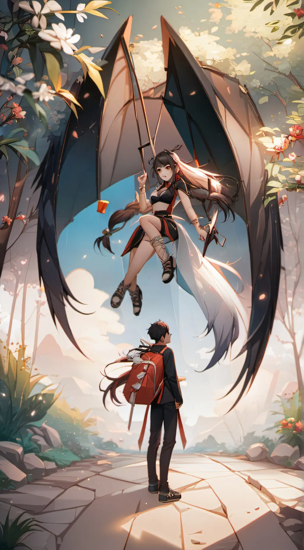 ai character: Faye background