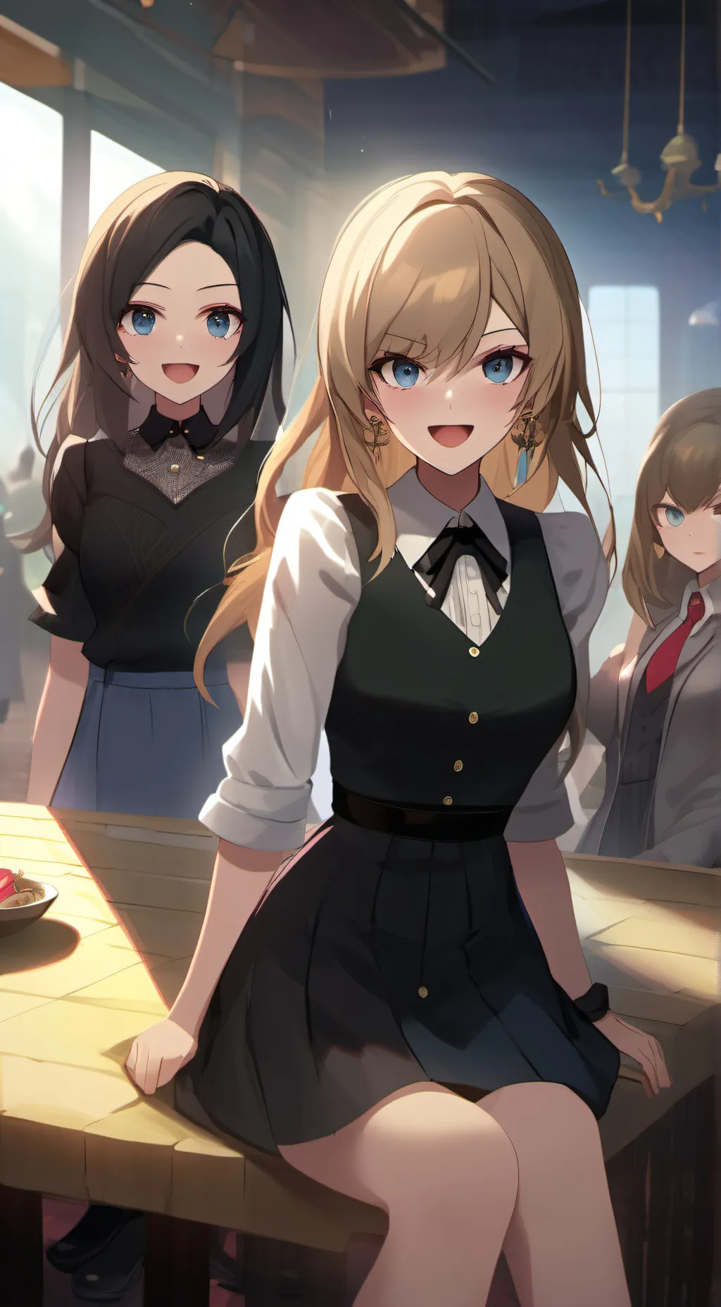 ai character: Izzy background