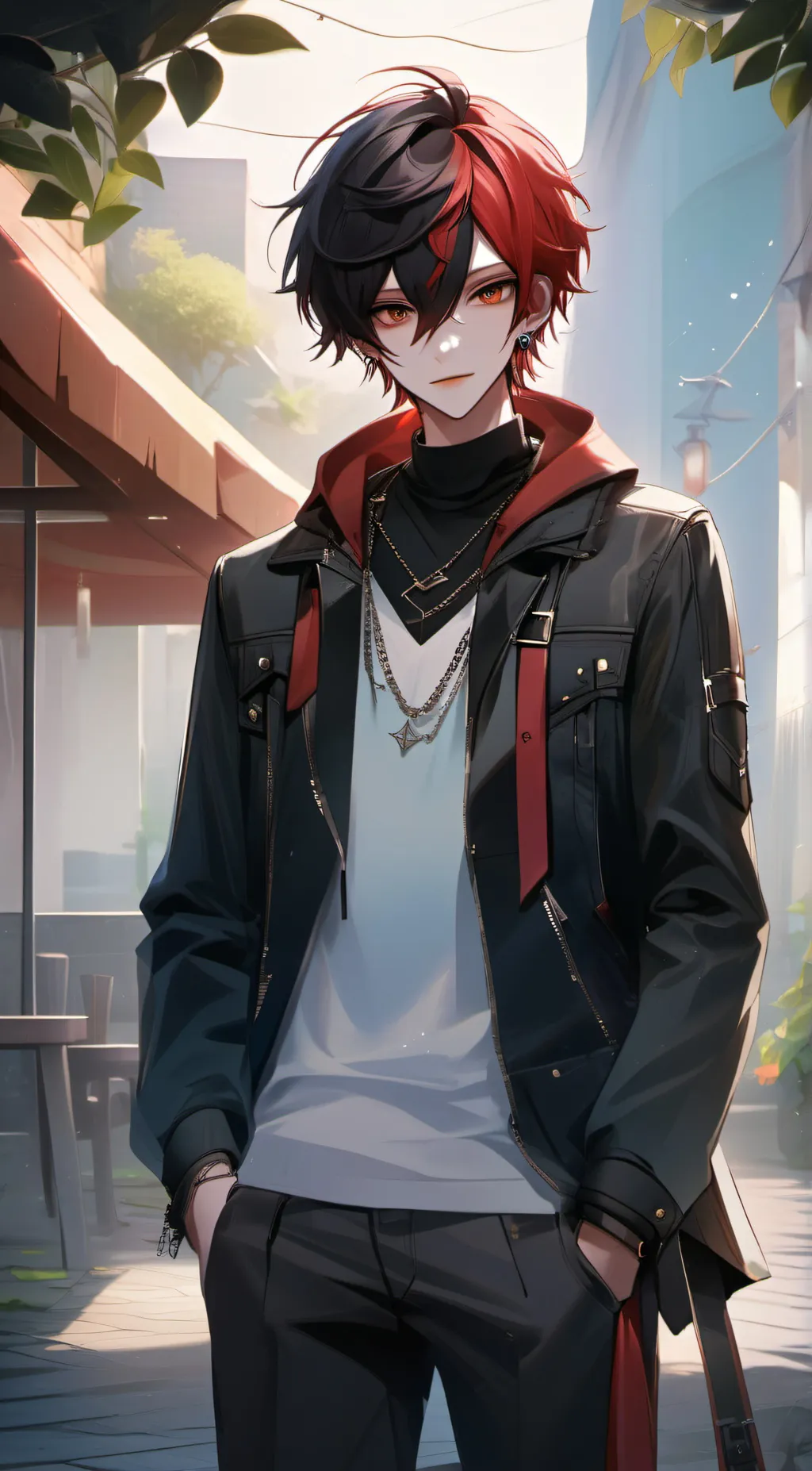 ai character: Alex background