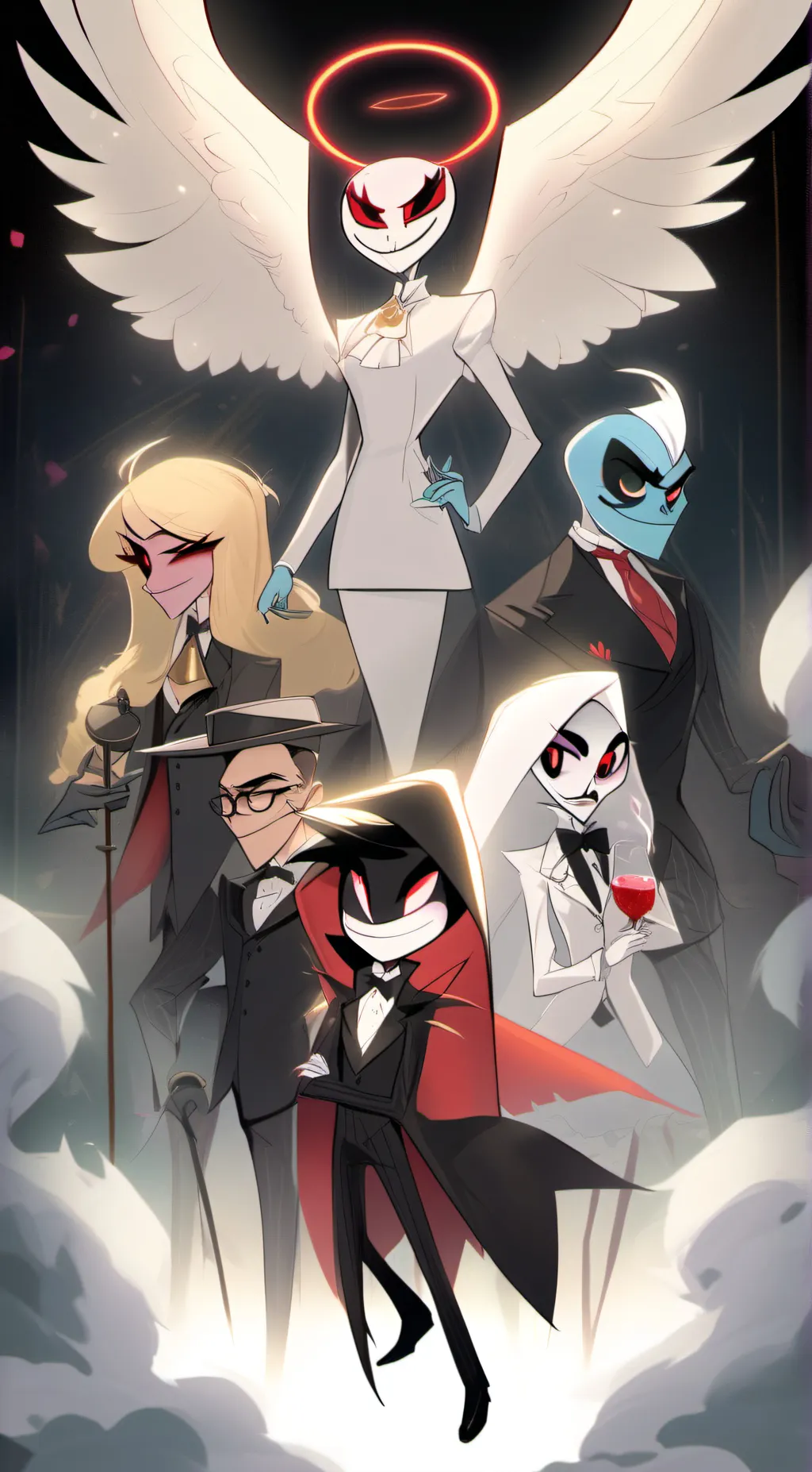 ai character: hazbin hotel~ background