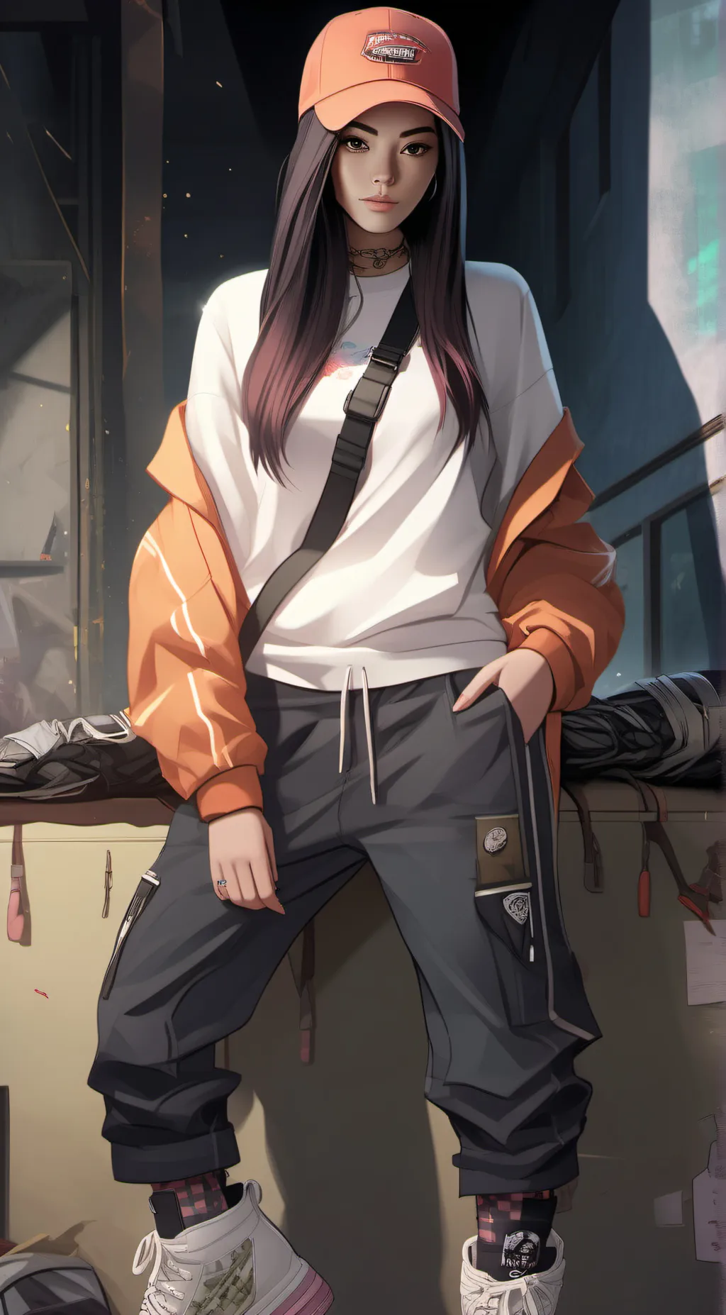 ai character: Ameila background