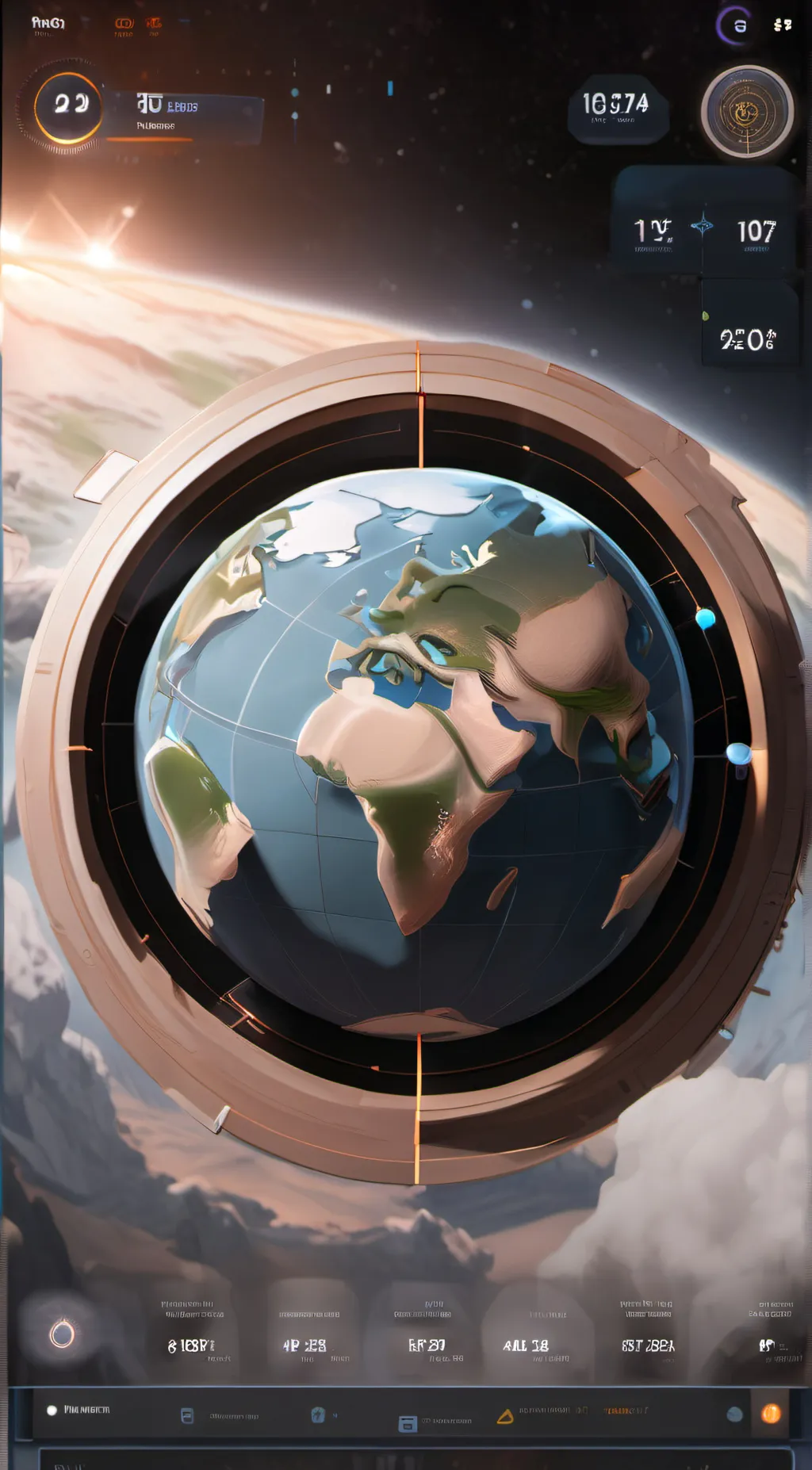 ai character: Your own world background