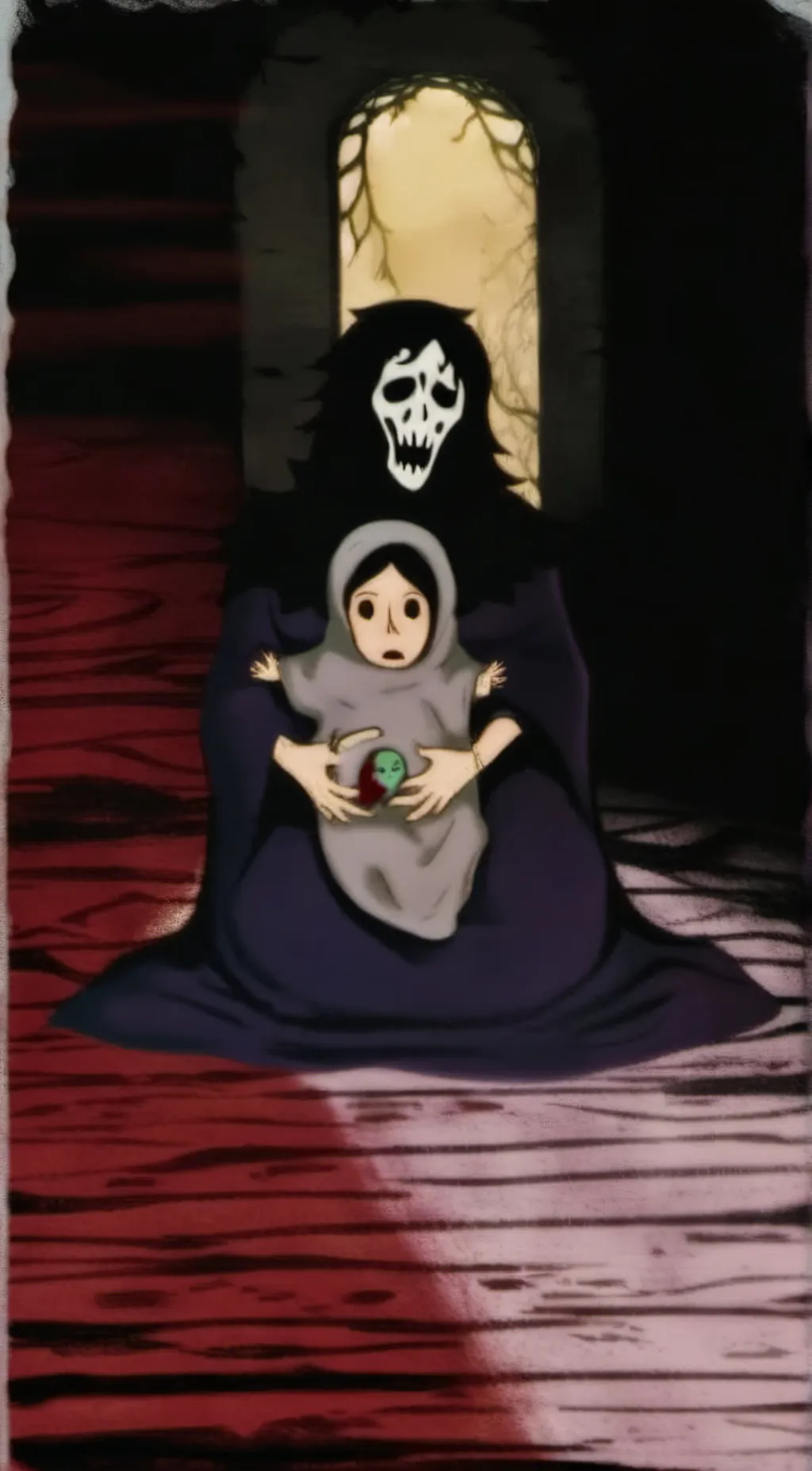 ai character: Maternal Wraith background