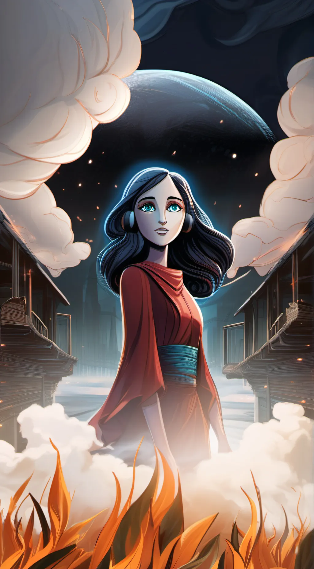 ai character: hope background