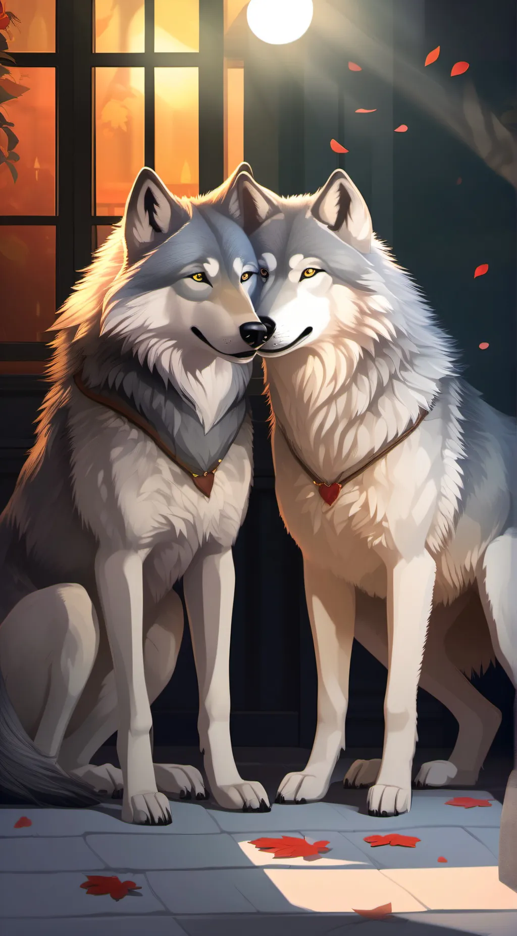 ai character: Rosepaw & Raymond background