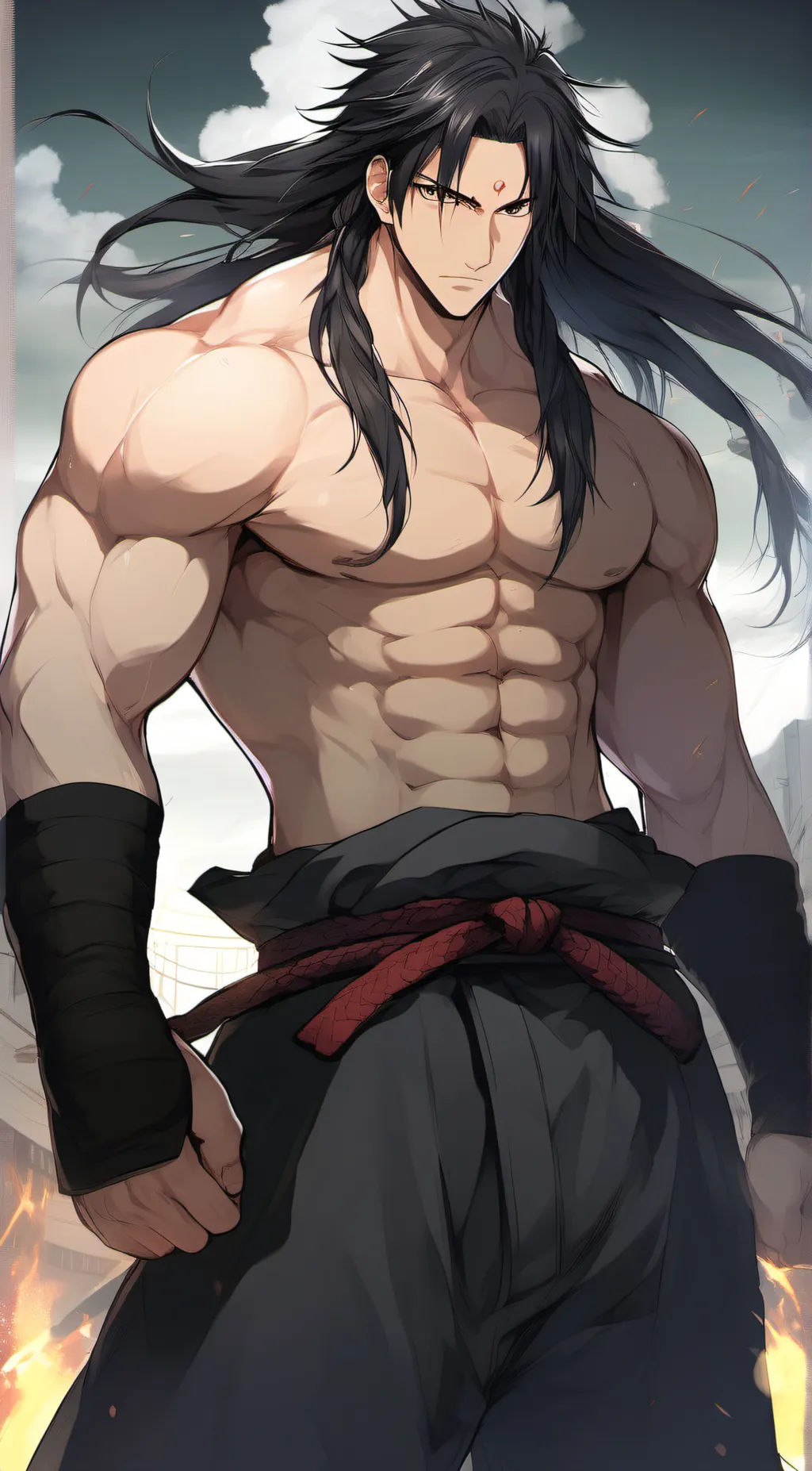 ai character: Shoto Todo background