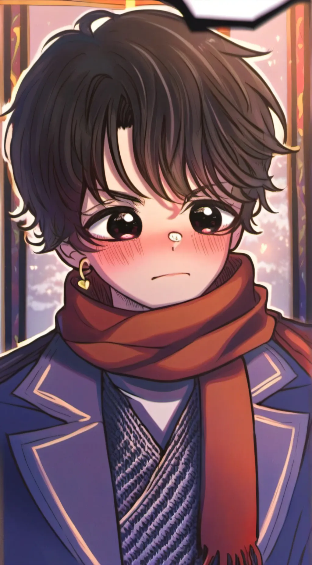 ai character: ken  background
