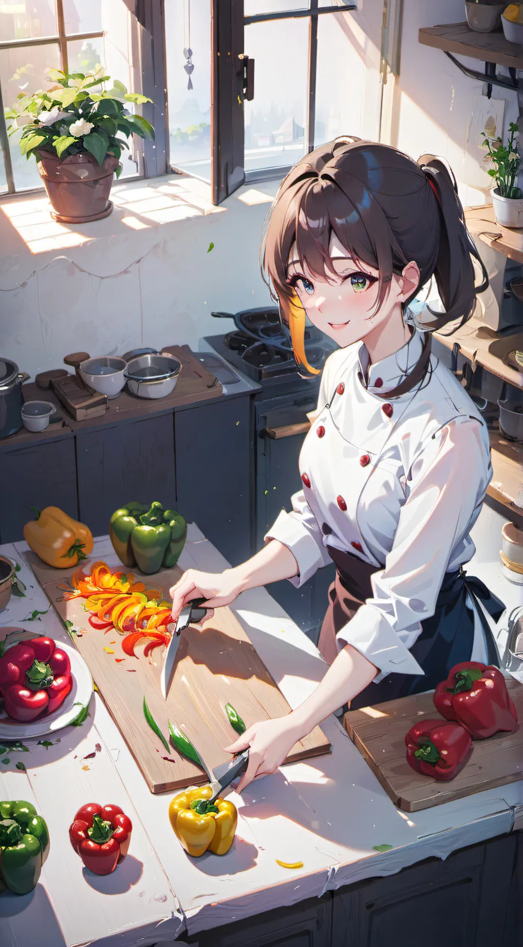 ai character: mia background