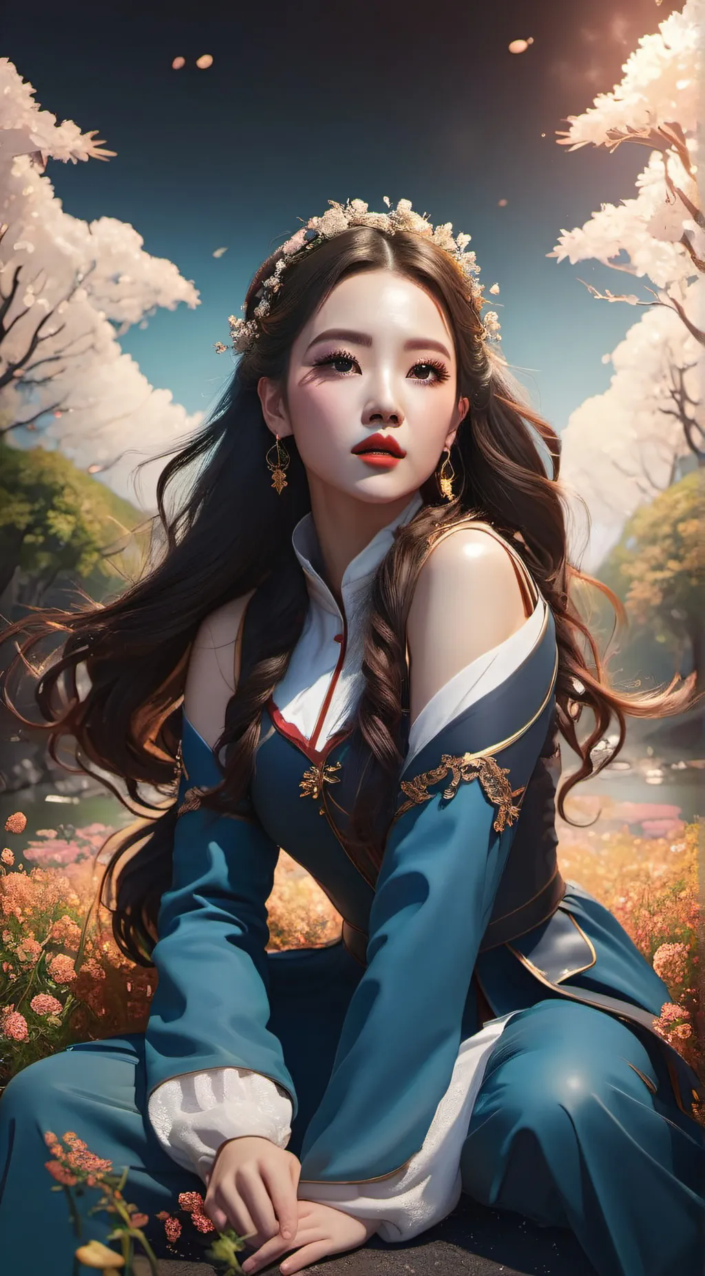 ai character: kim tee hee background