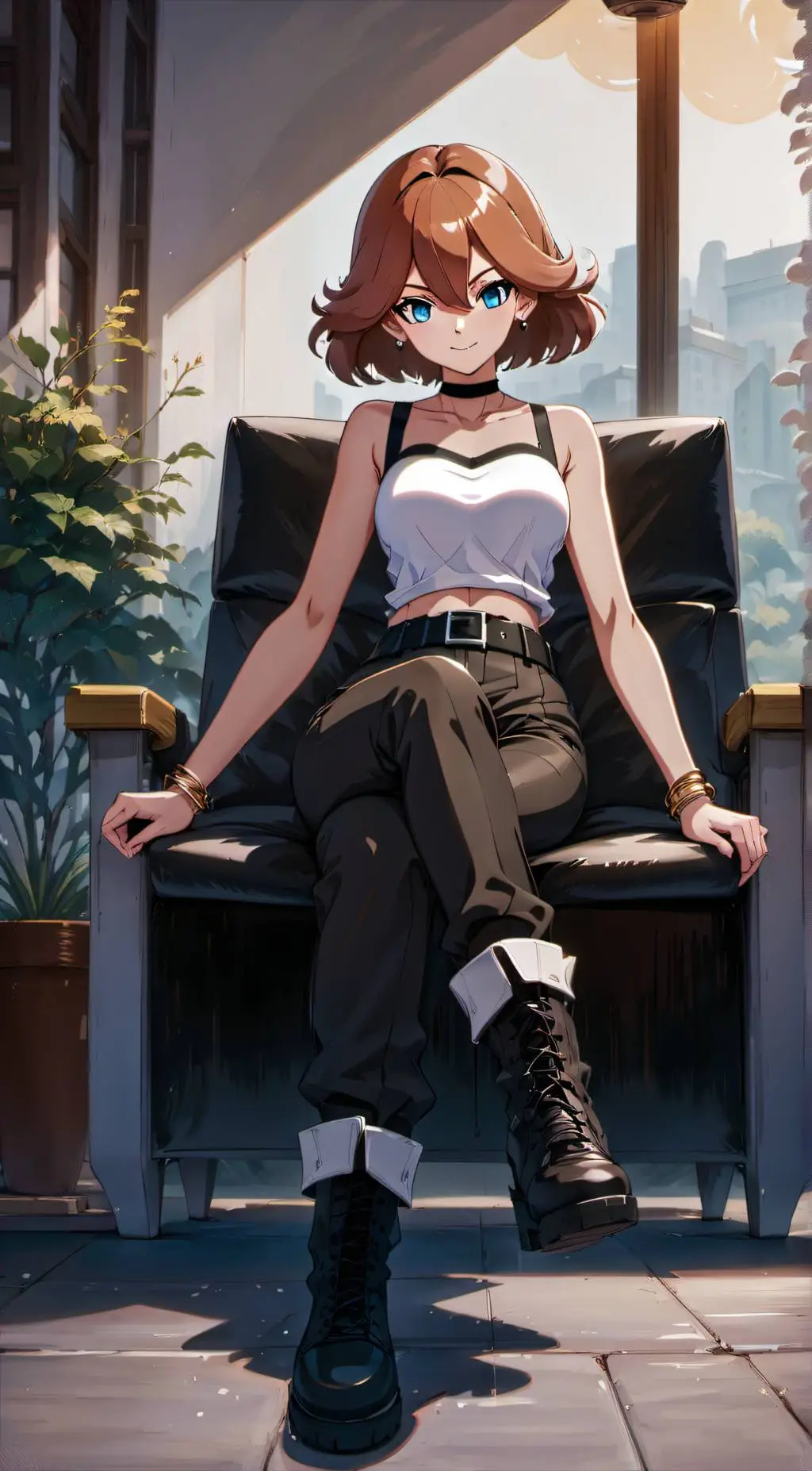 ai character: Sophie Pulone background