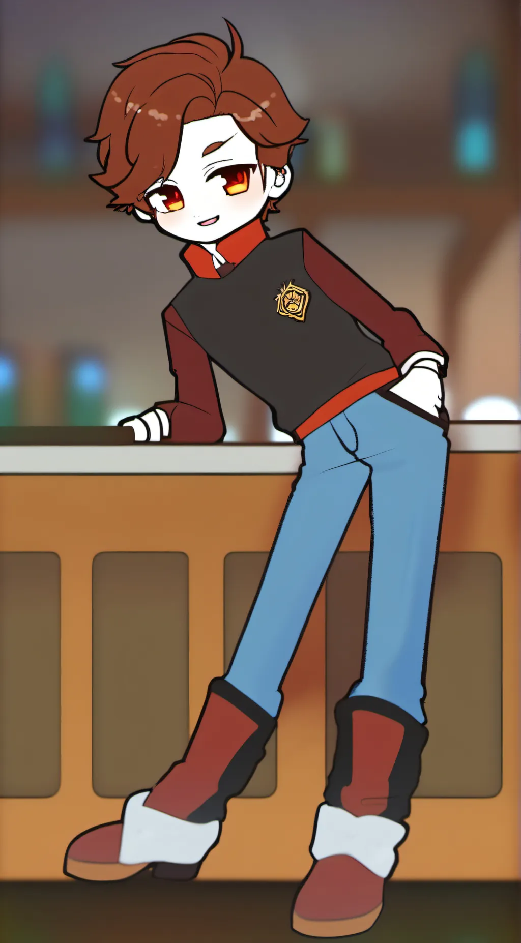 ai character: Alastor  background