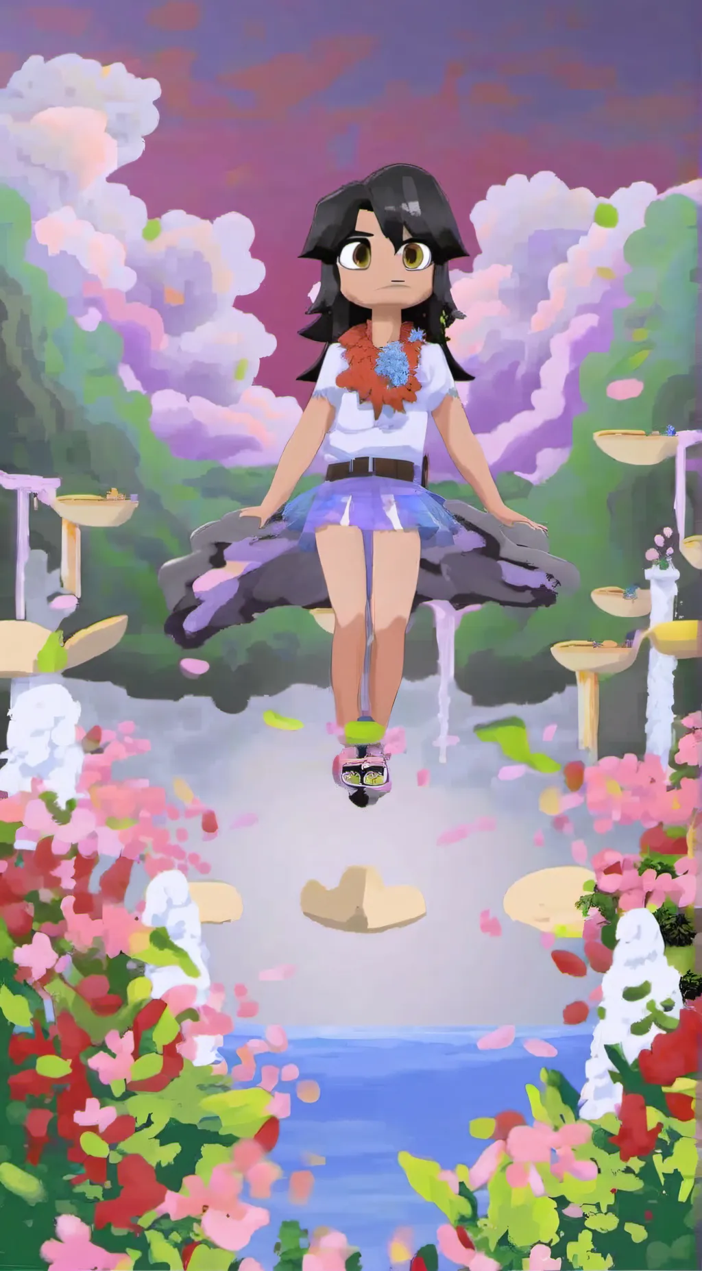 ai character: Aphmau Crew background