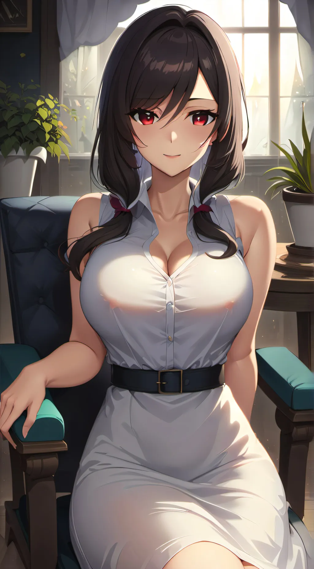 ai character: 美玲婉如 background