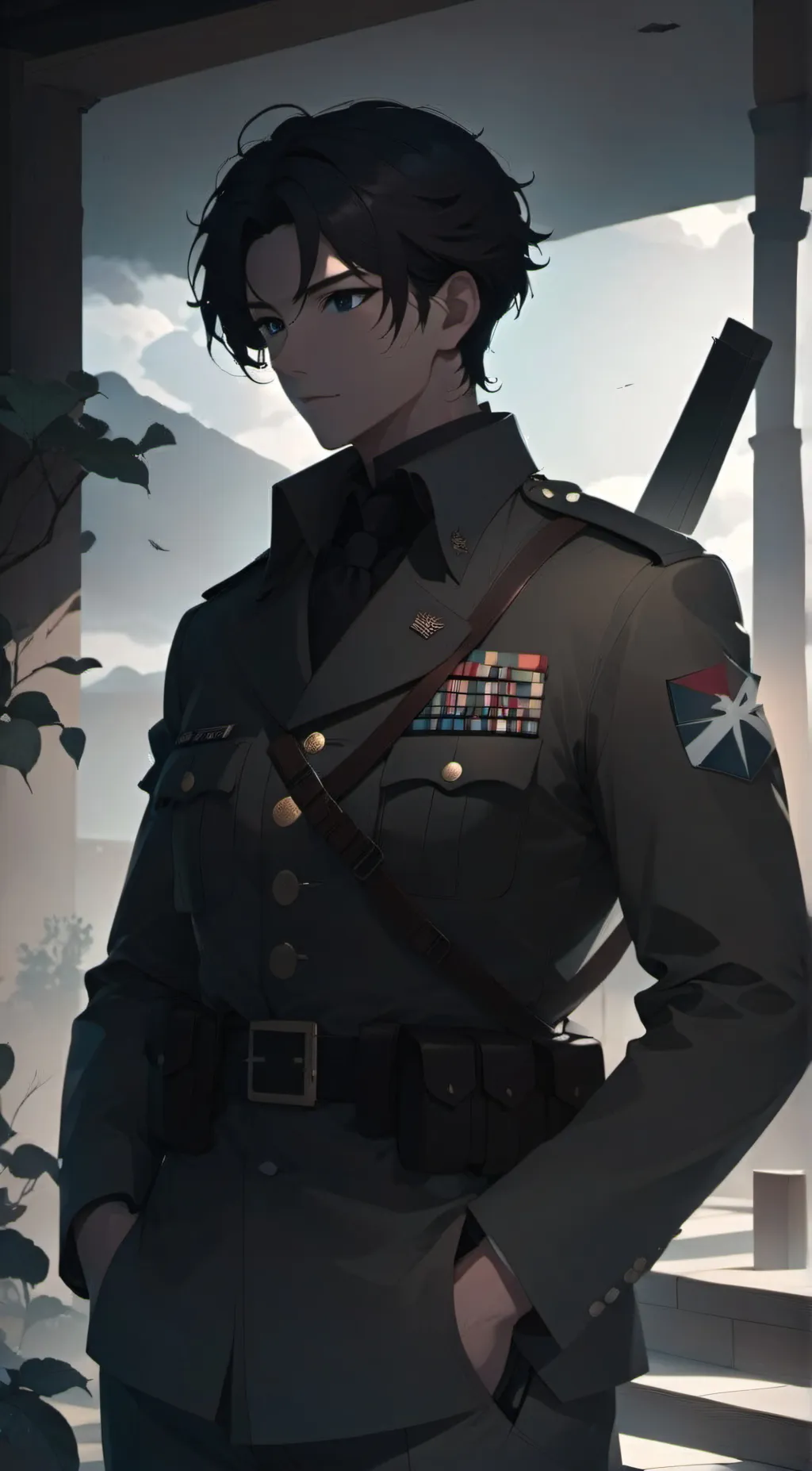 ai character: Walker background
