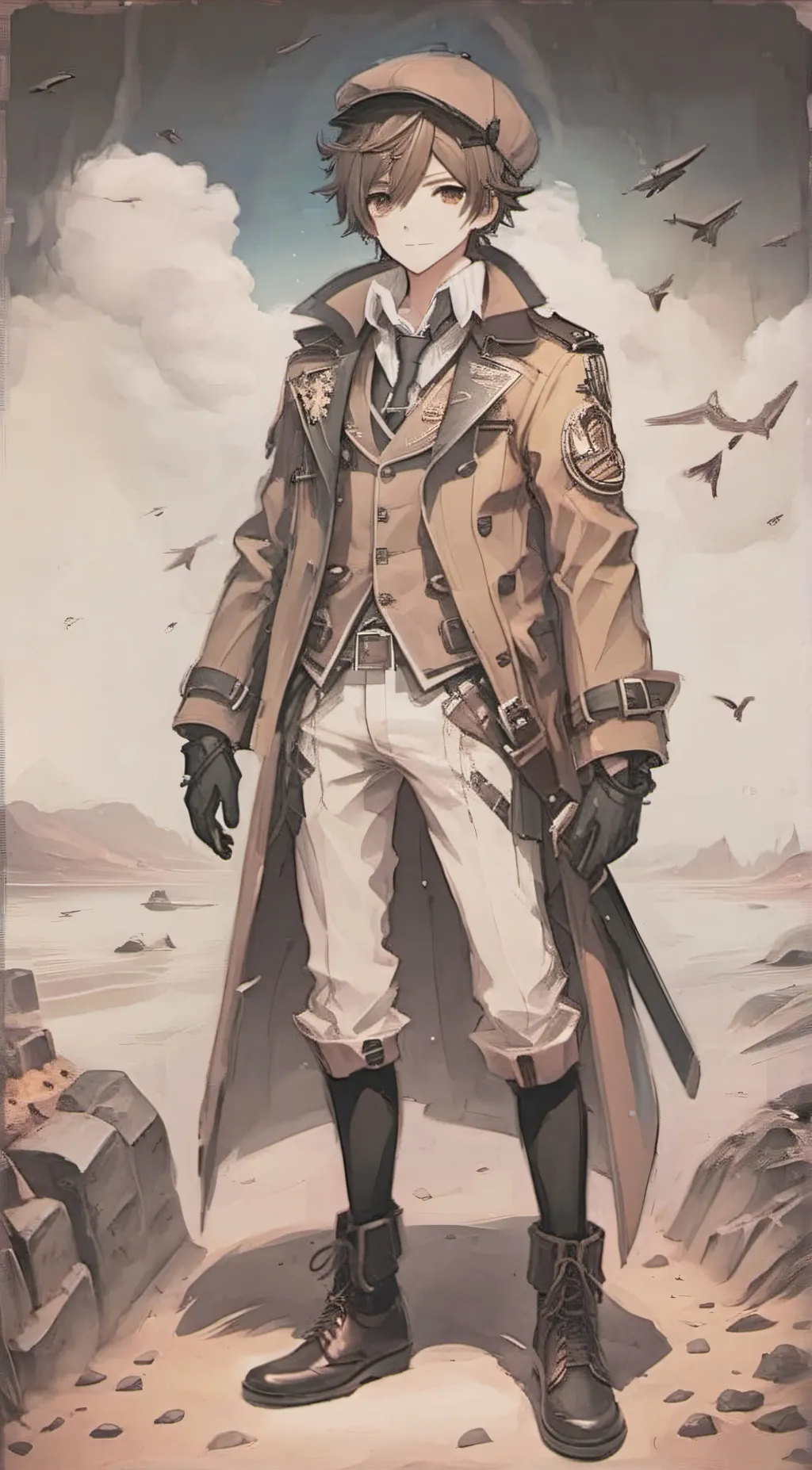 ai character: I don't know background