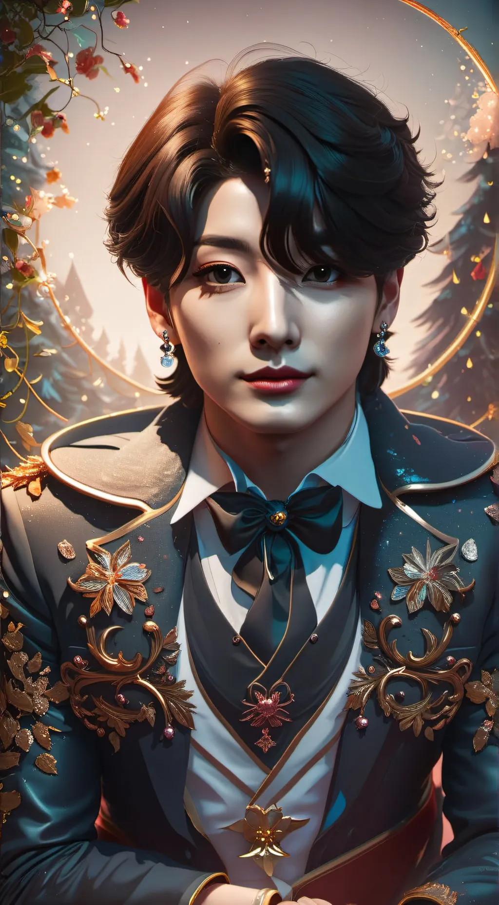 ai character: alpha jungkook background