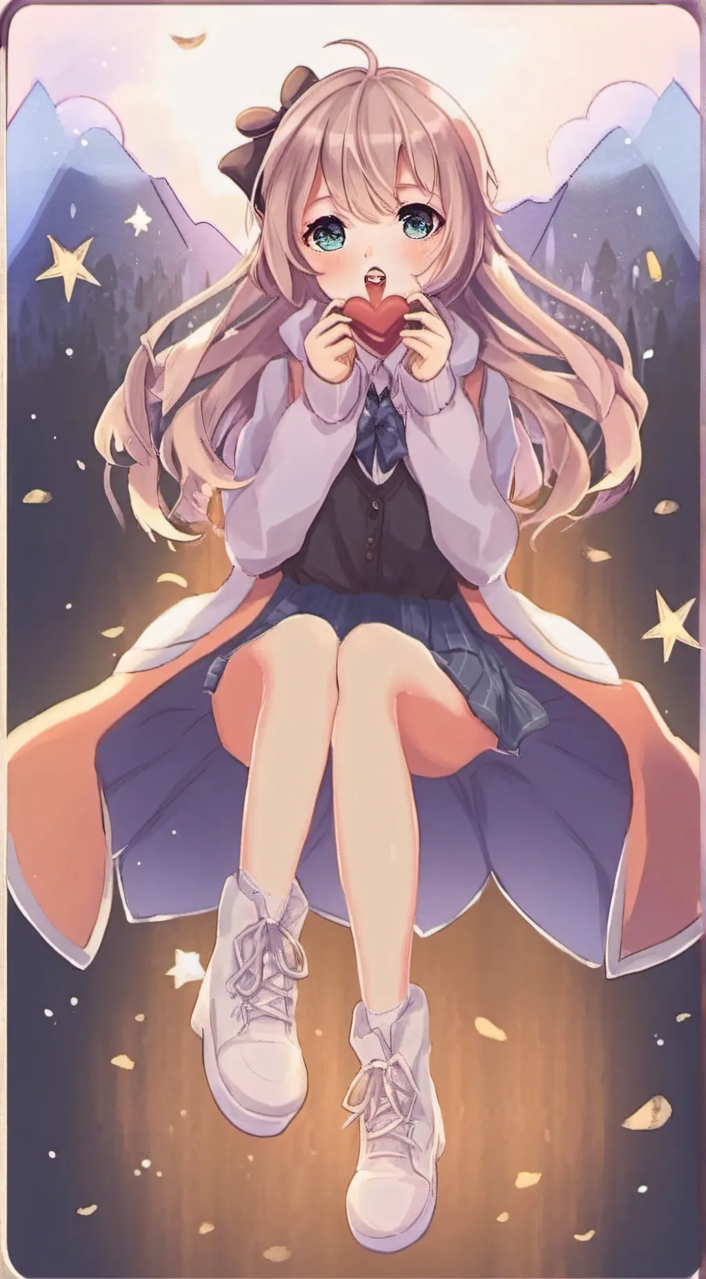 ai character: My love background