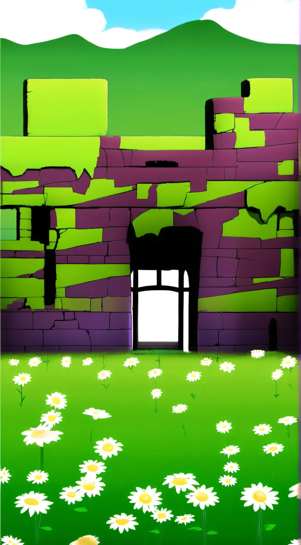 ai character: undertale background
